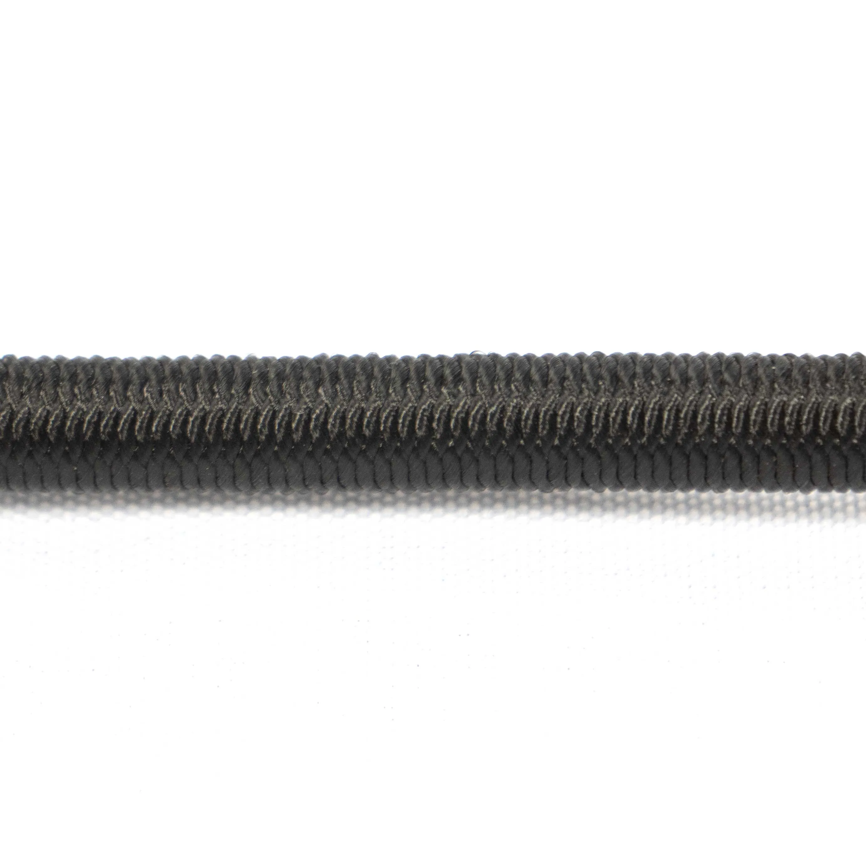 1/4" x 12" Black Bungee Cords (bundle of 25) - 6mm