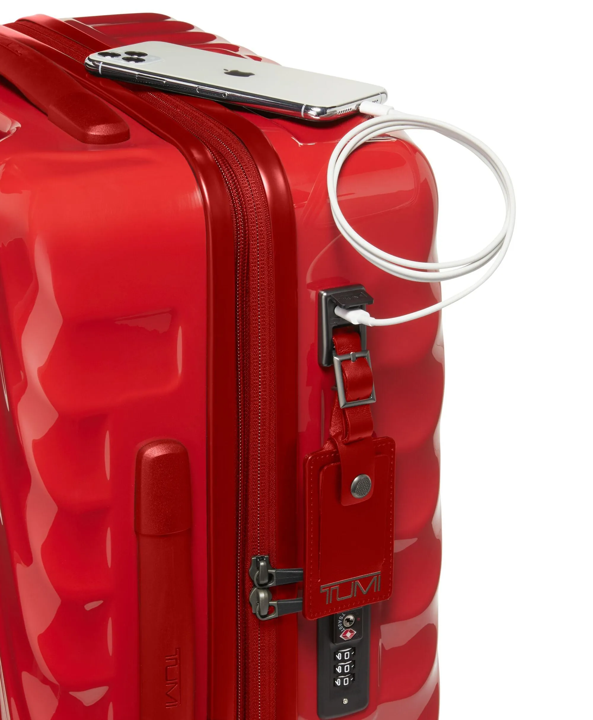 19 Degree International Expandable Carry-On 55cm - Red