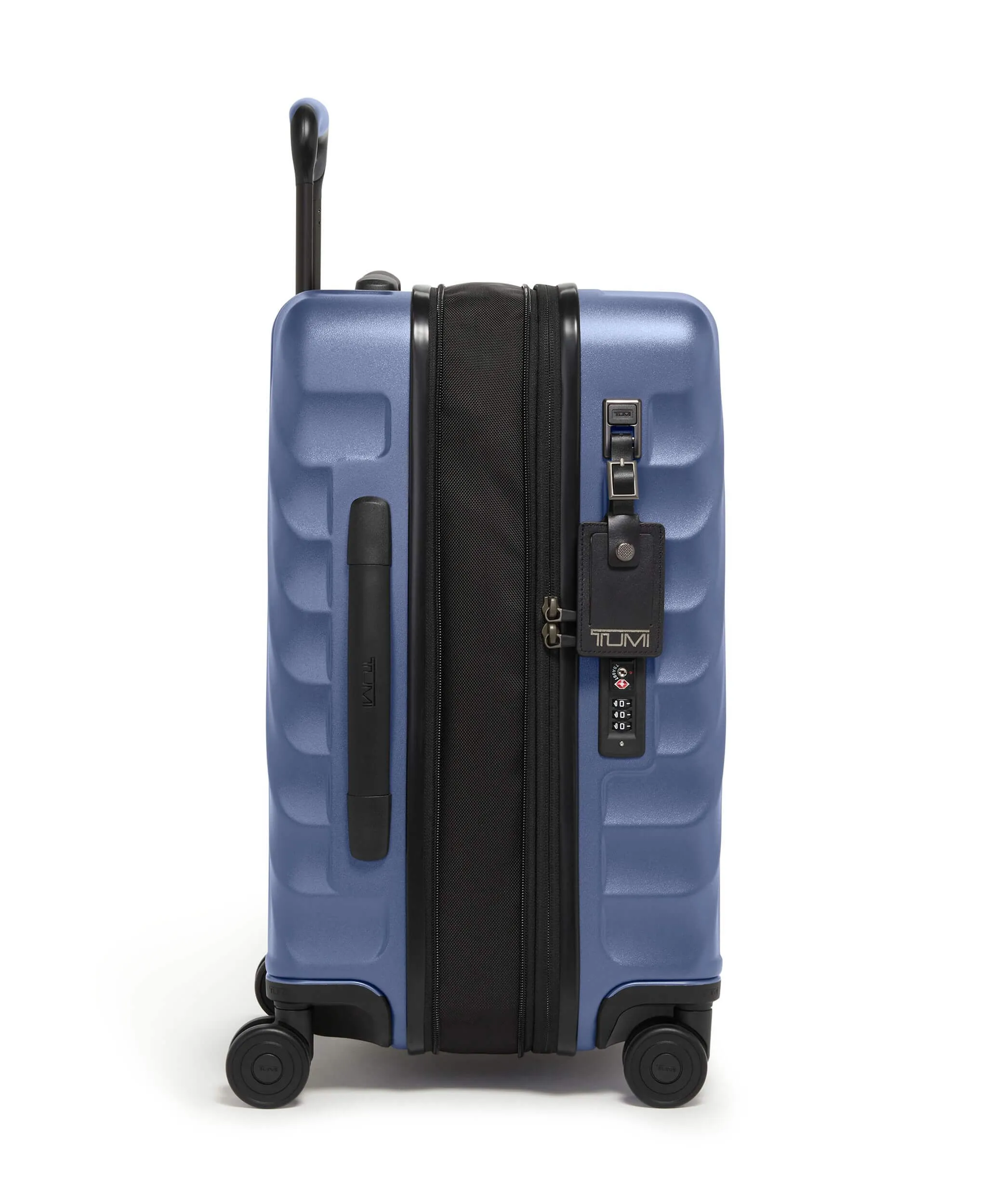19 Degree International Expandable Carry-On 55cm - Slate Blue Texture