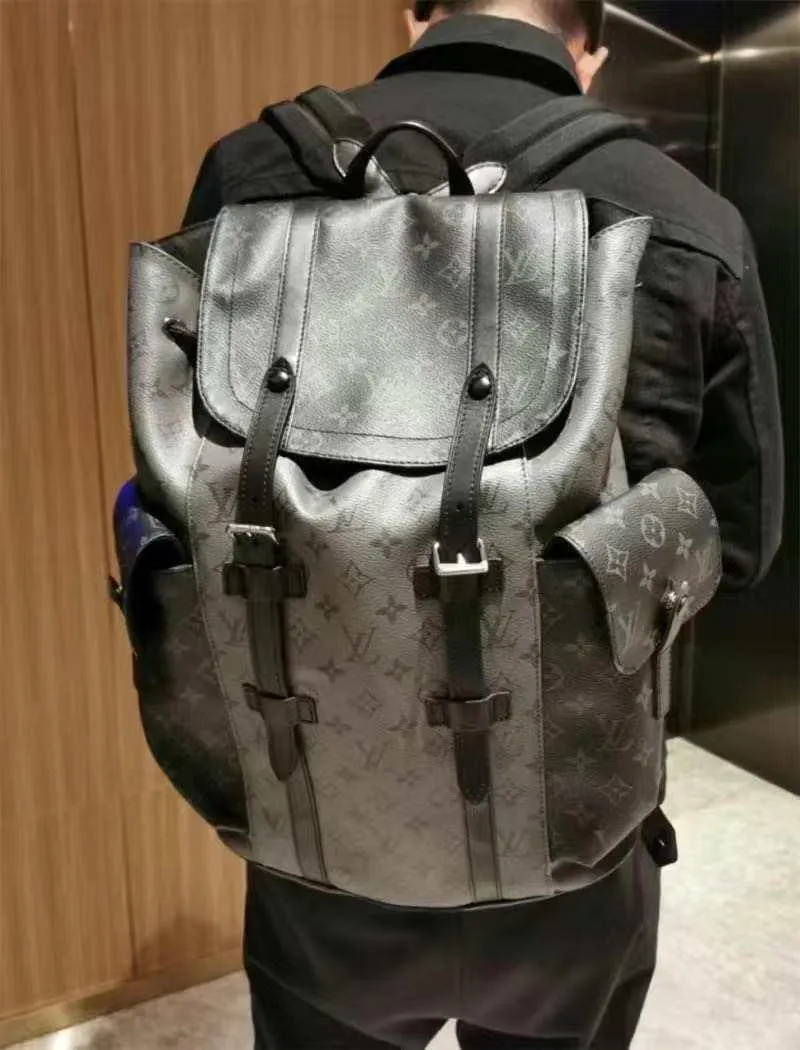1984 - Black Mirror Monogram Backpack