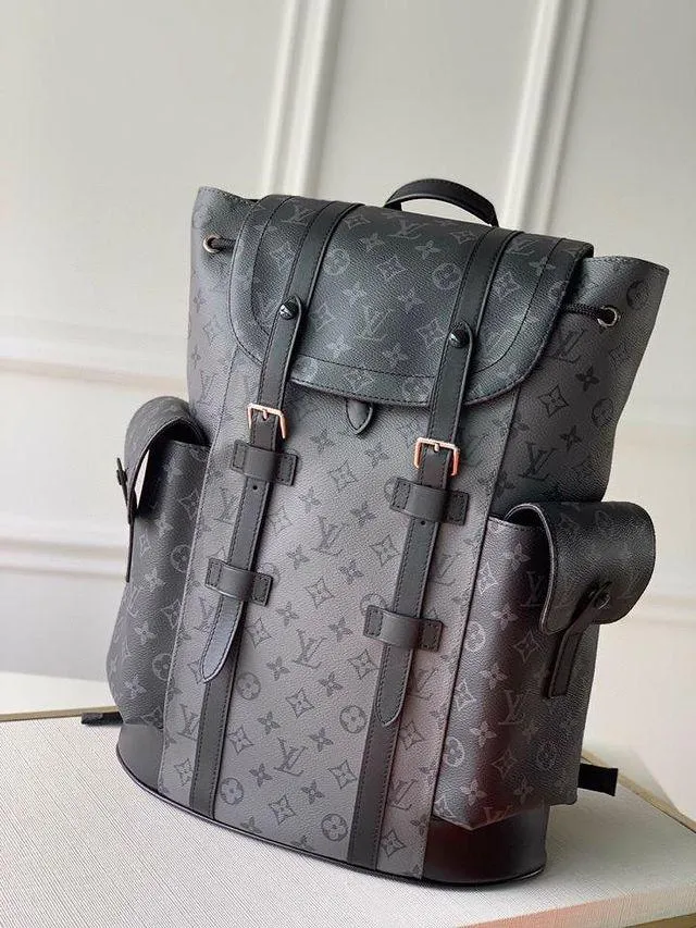 1984 - Black Mirror Monogram Backpack