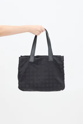 2002 Black Travel Ligne Tote Bag