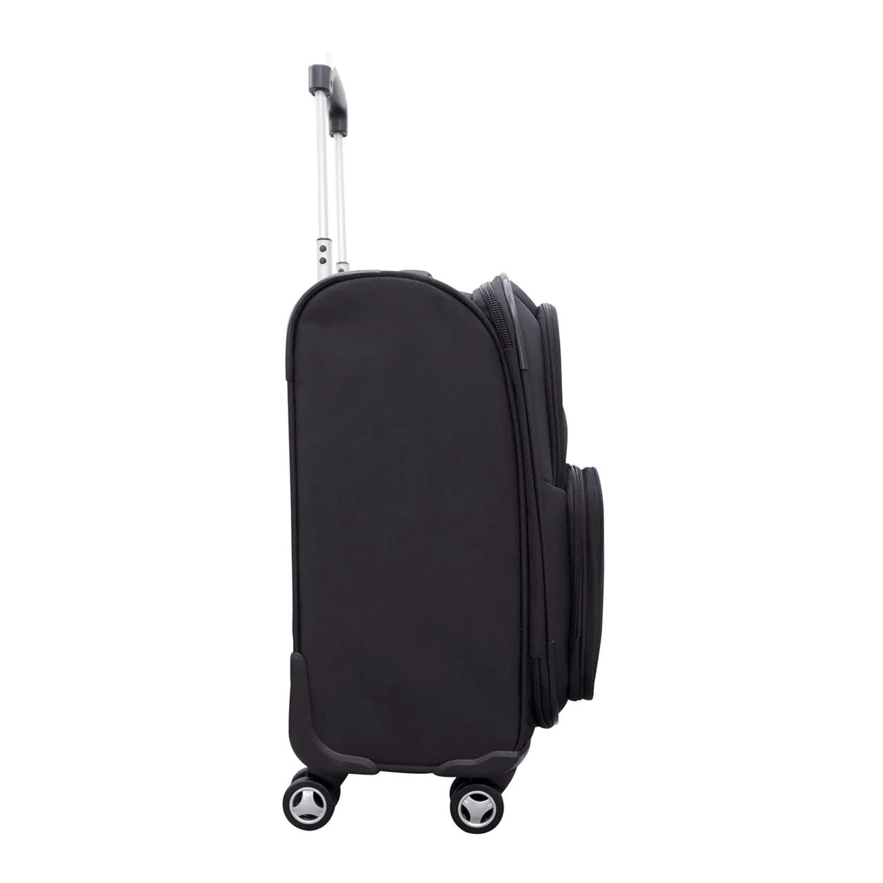 21'' Black Domestic Soft Side Carry-on Spinner