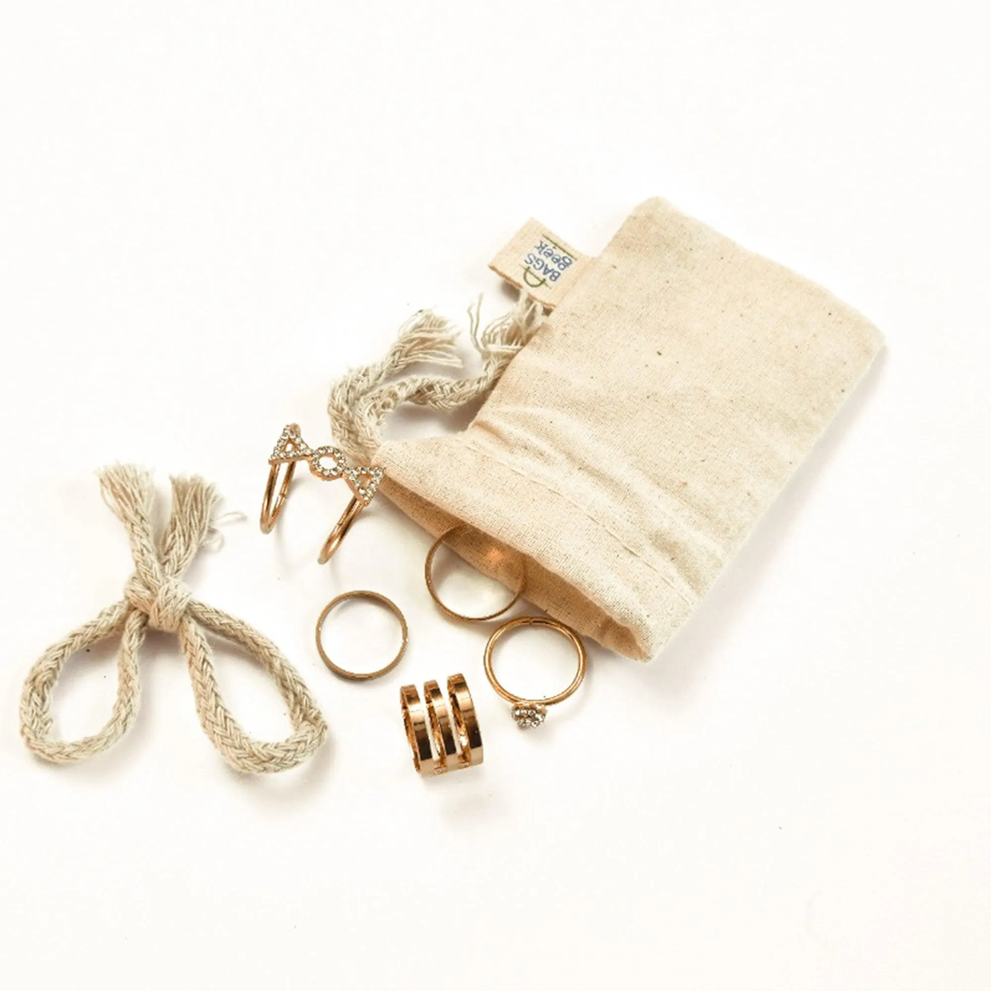 3x5 inches Single Drawstring Bags
