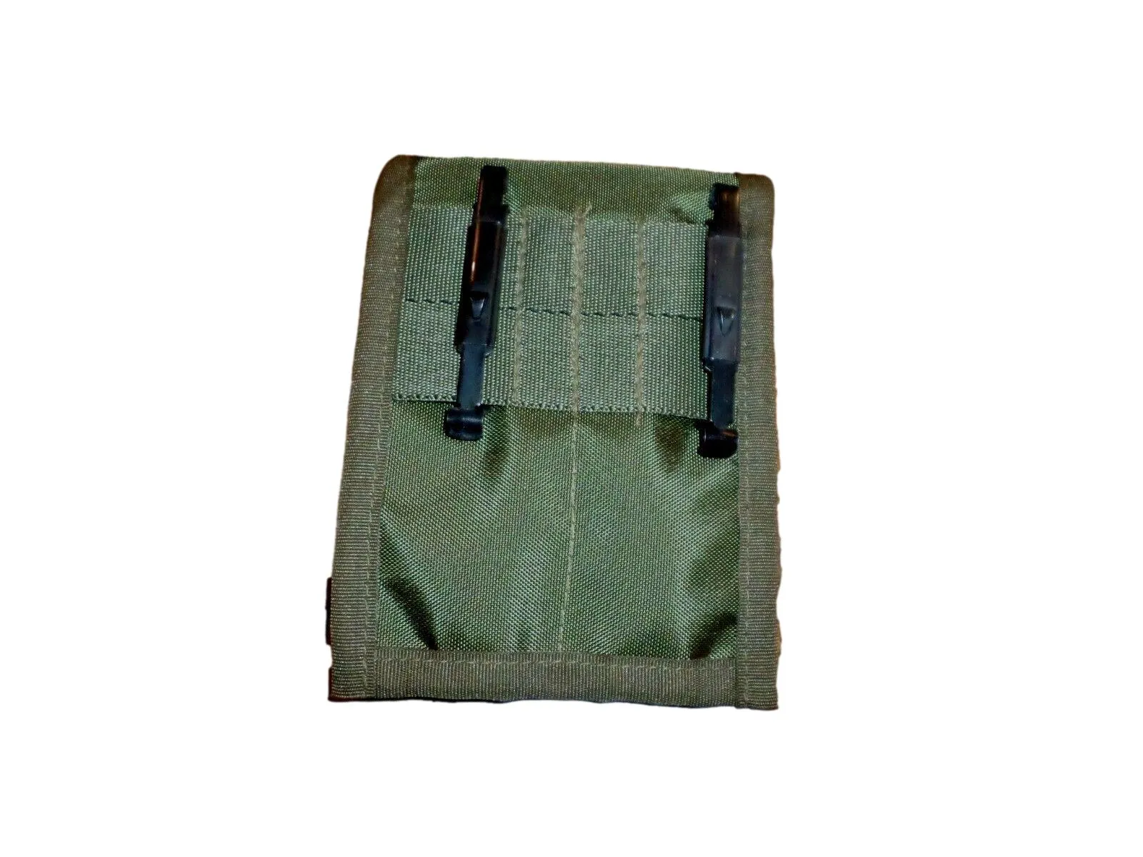45 CALIBER DOUBLE MAG POUCH FITS 2 AMMO MAGAZINE CLIPS 7 RDS