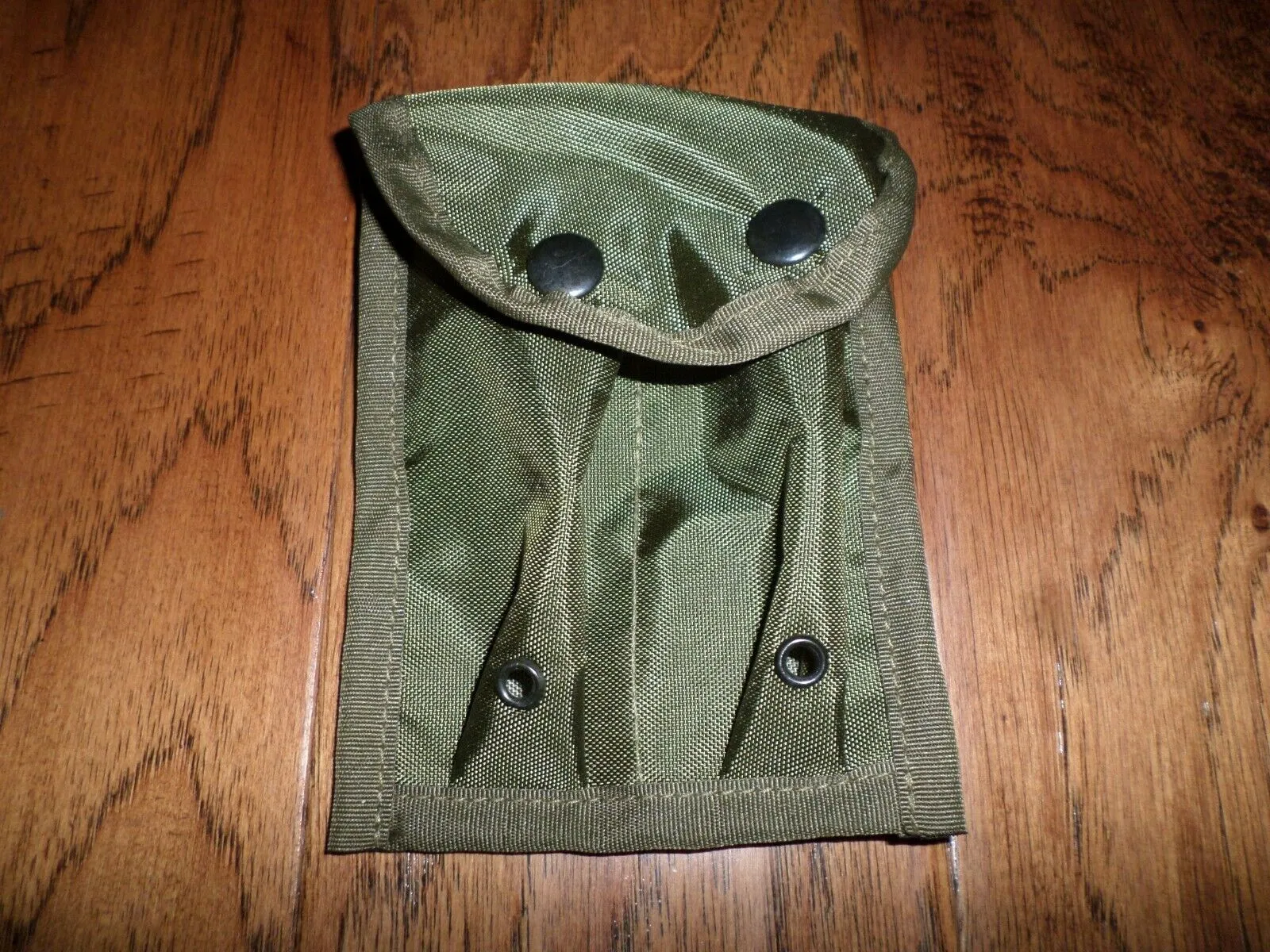 45 CALIBER DOUBLE MAG POUCH FITS 2 AMMO MAGAZINE CLIPS 7 RDS