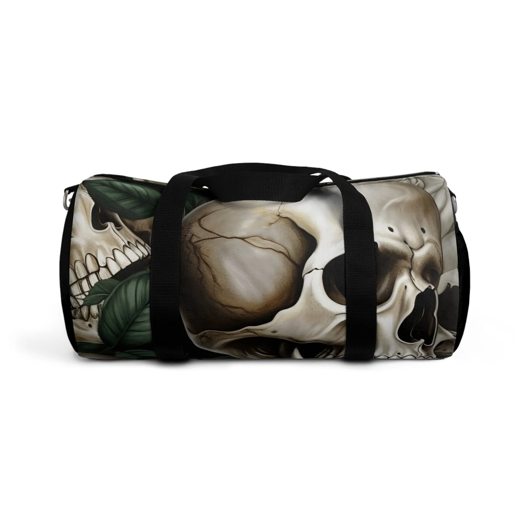 A Who Dares Wins Gothic Skulls & Roses Duffel Bag