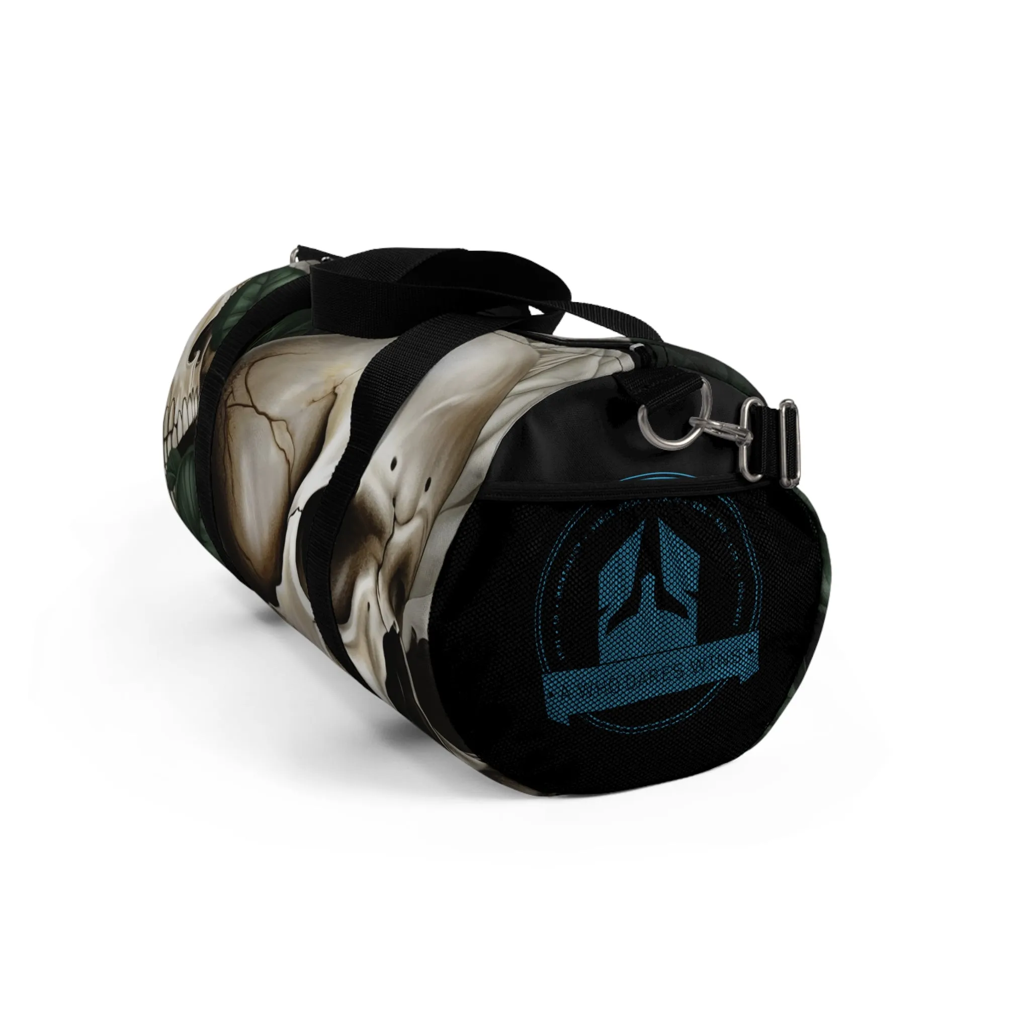 A Who Dares Wins Gothic Skulls & Roses Duffel Bag