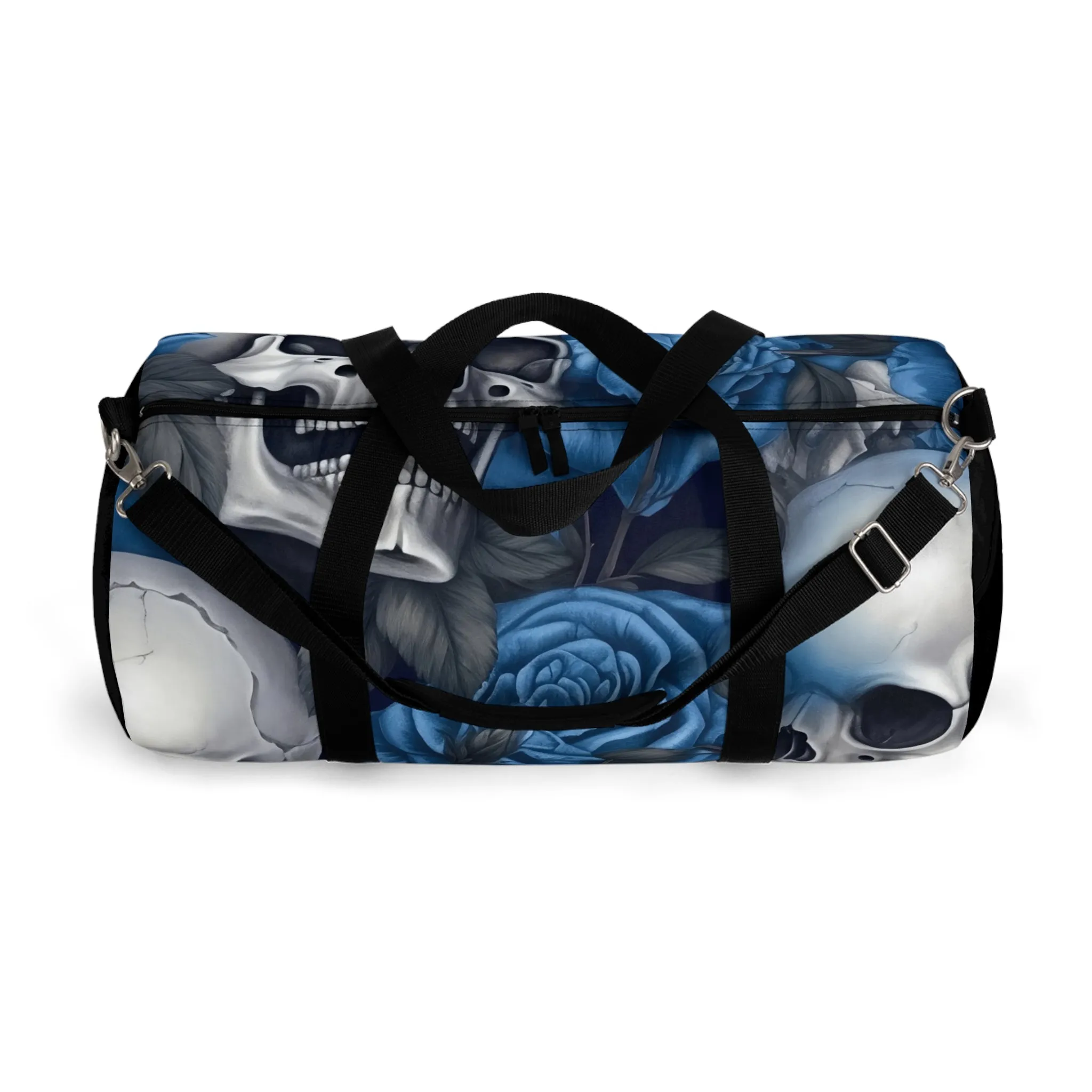 A Who Dares Wins ID RSF Gothic Skulls & Roses Duffel Bag