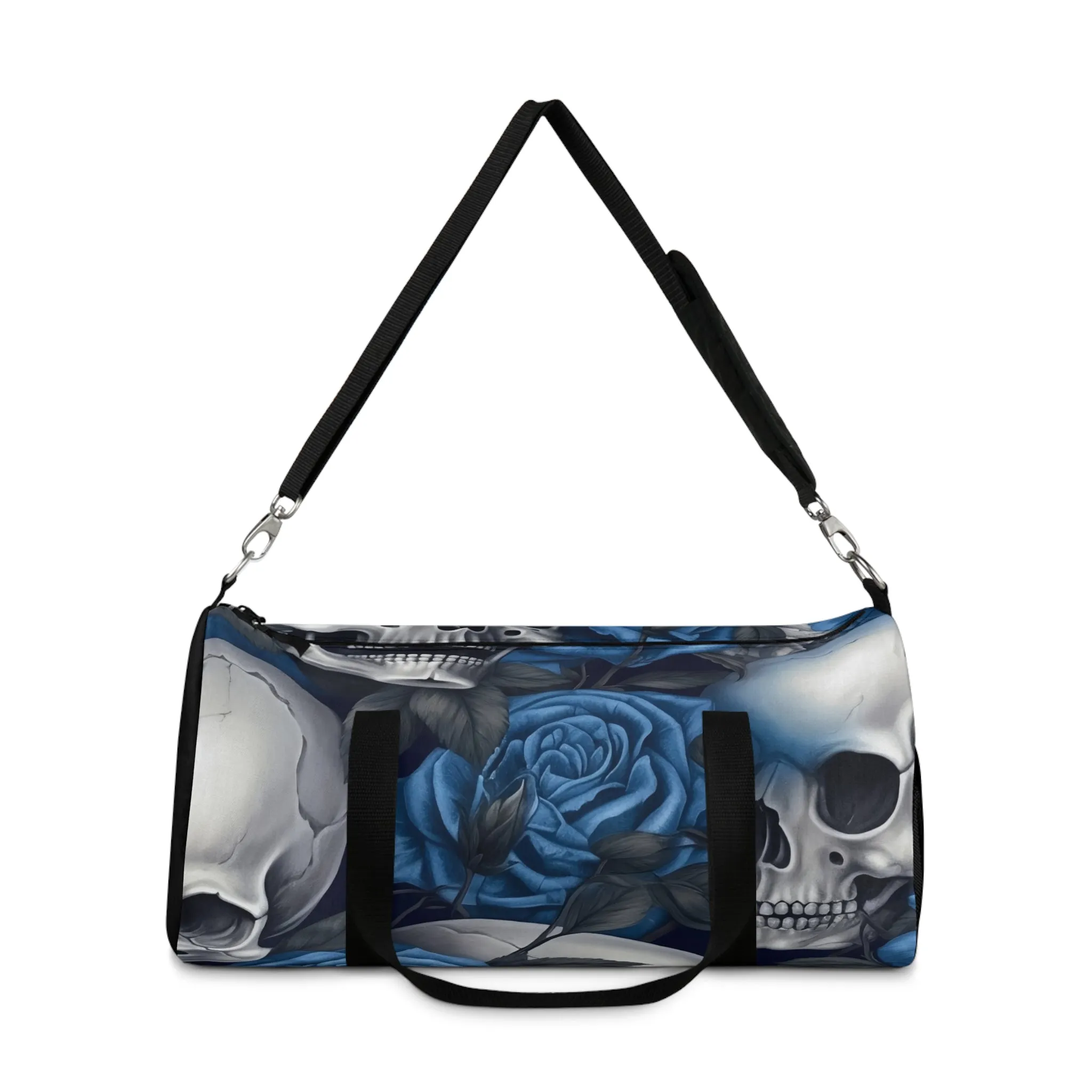 A Who Dares Wins ID RSF Gothic Skulls & Roses Duffel Bag