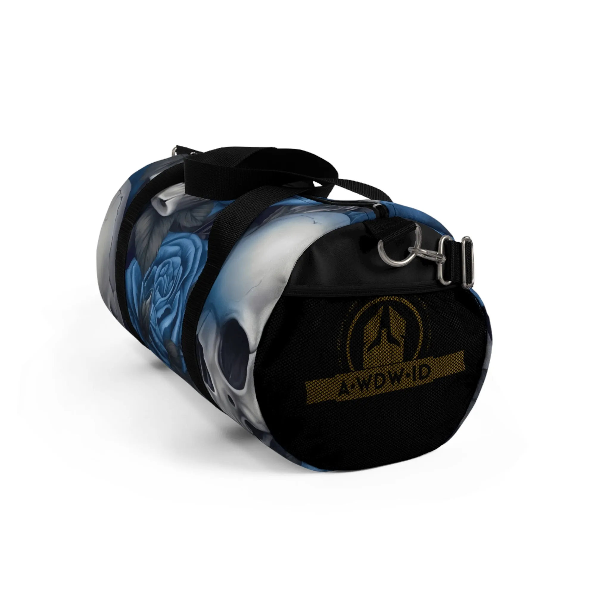 A Who Dares Wins ID RSF Gothic Skulls & Roses Duffel Bag