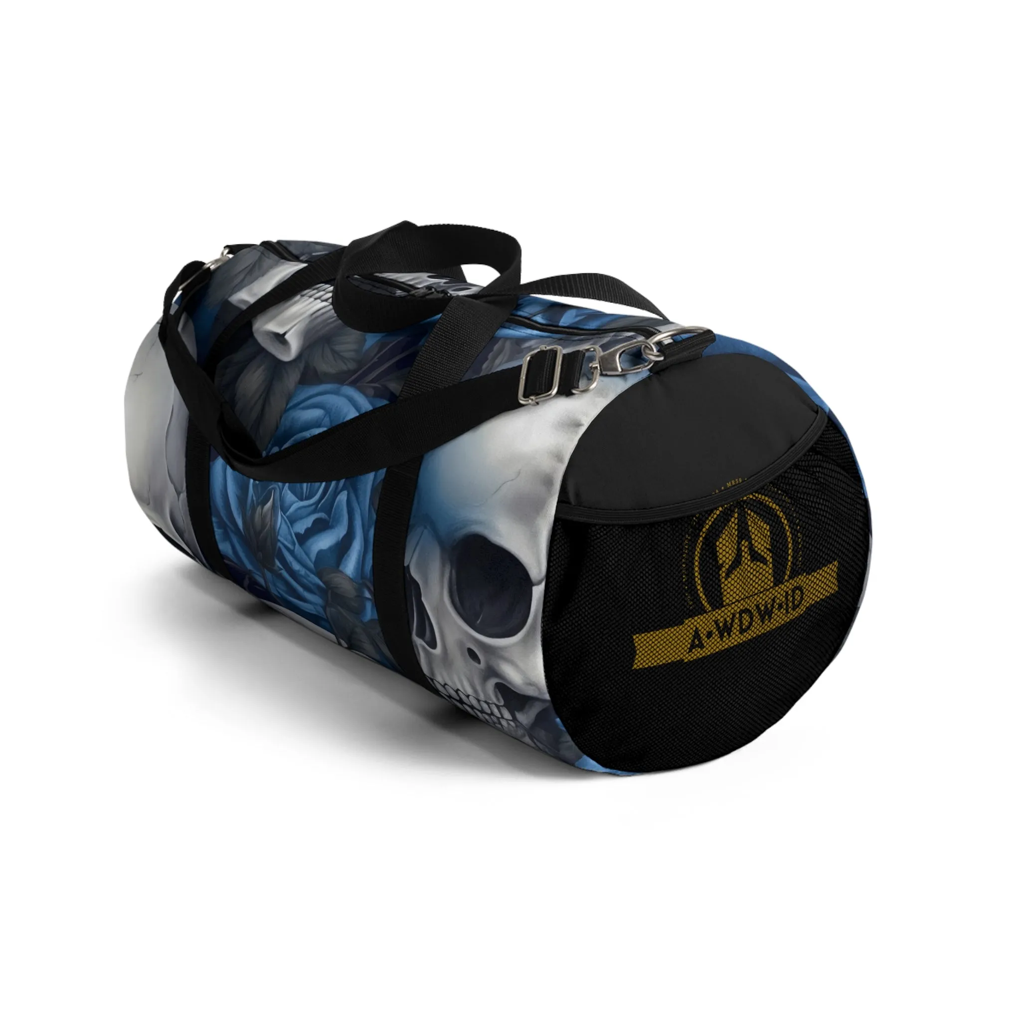 A Who Dares Wins ID RSF Gothic Skulls & Roses Duffel Bag