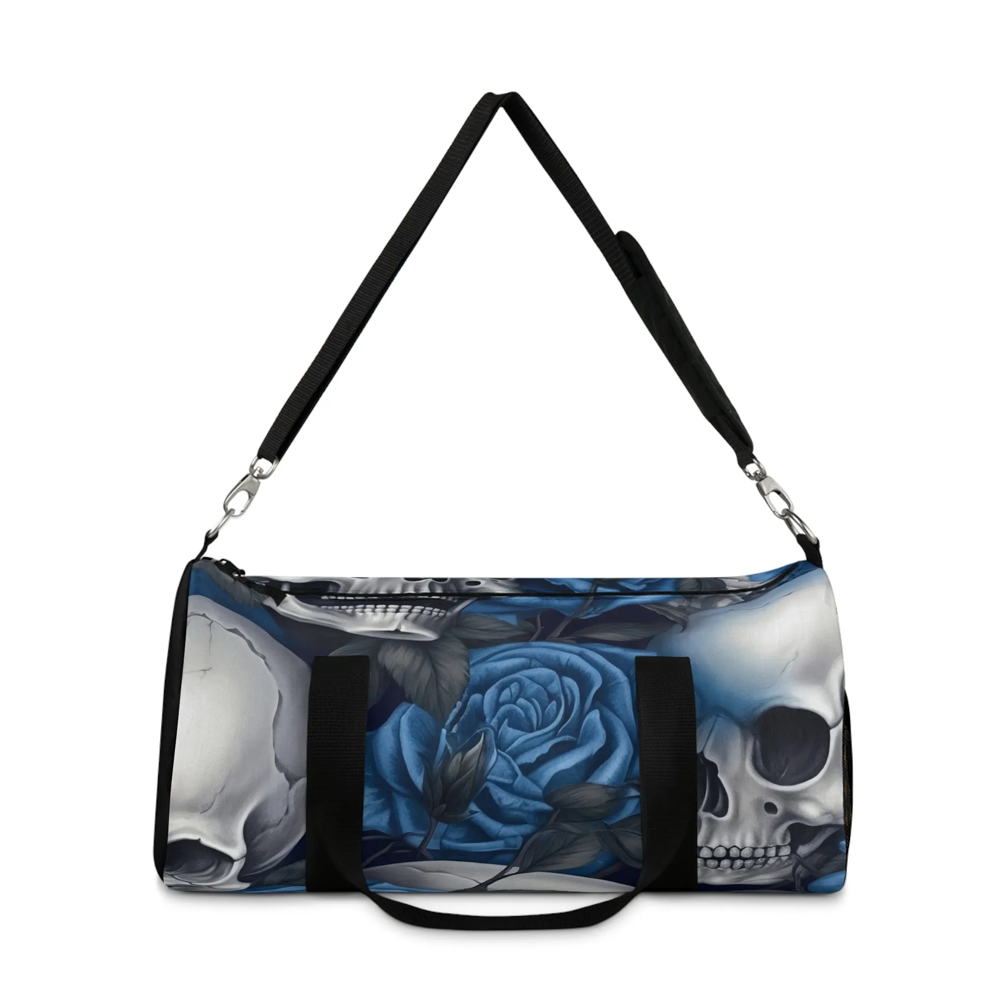 A Who Dares Wins ID RSF Gothic Skulls & Roses Duffel Bag