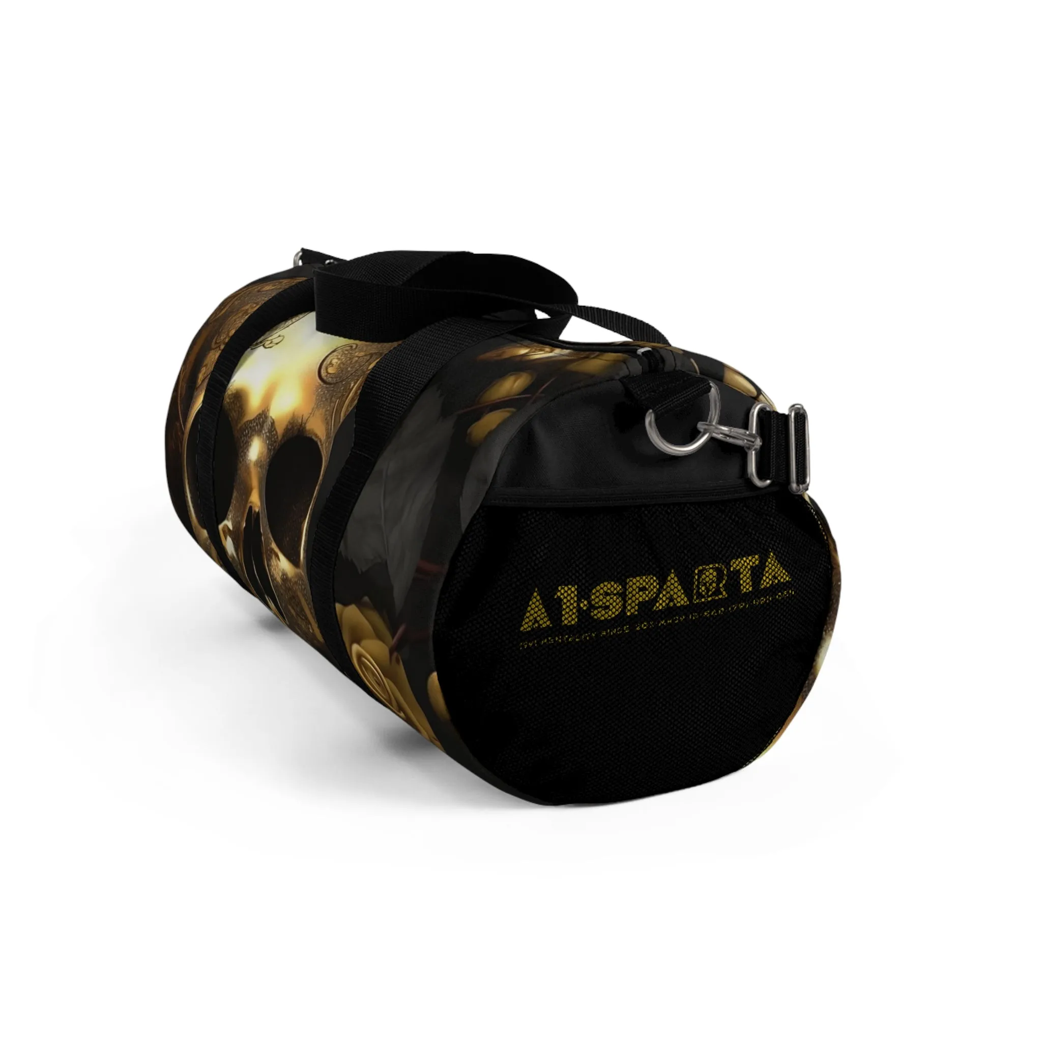 A1- Sparta Gothic Skulls & Roses Duffel Bag
