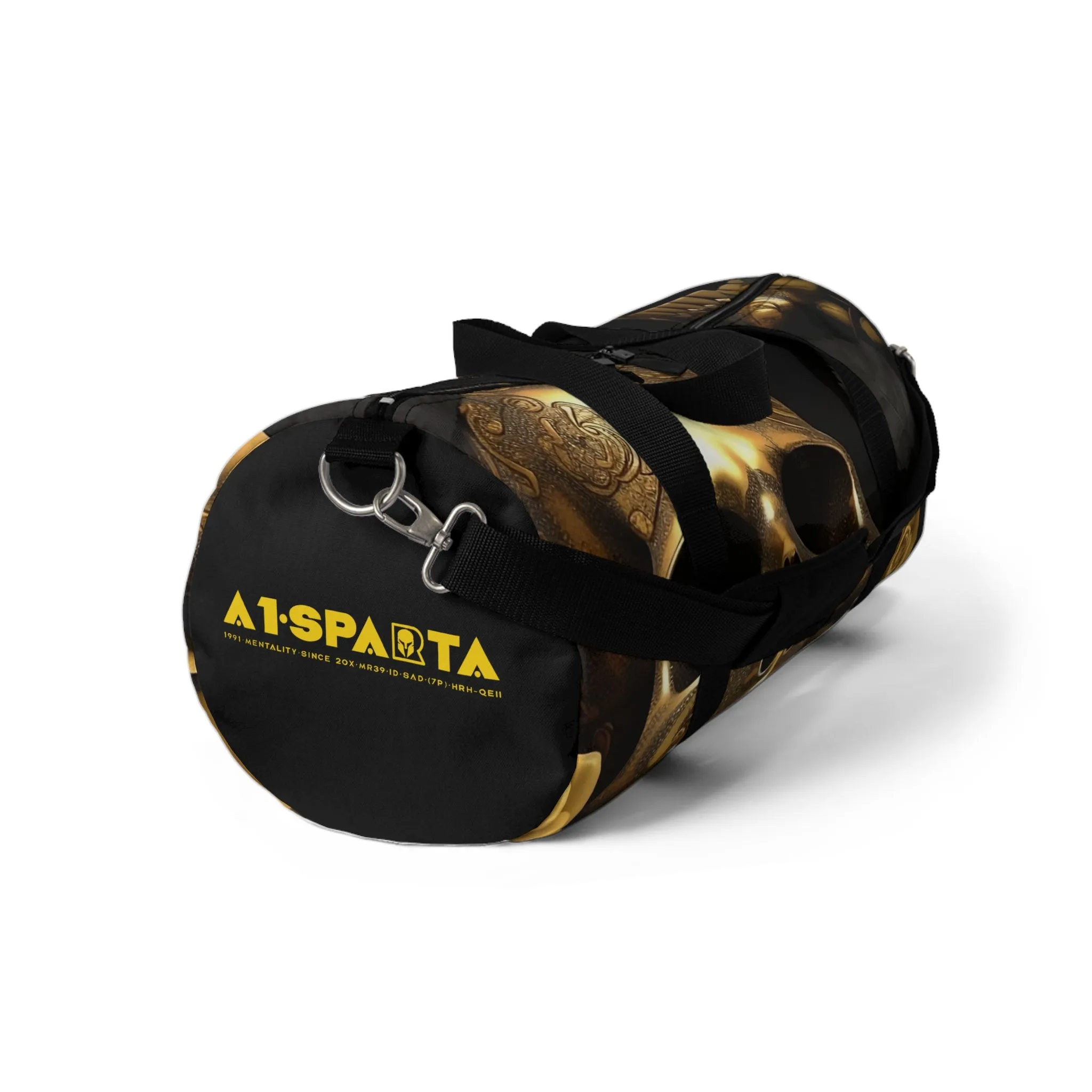 A1- Sparta Gothic Skulls & Roses Duffel Bag