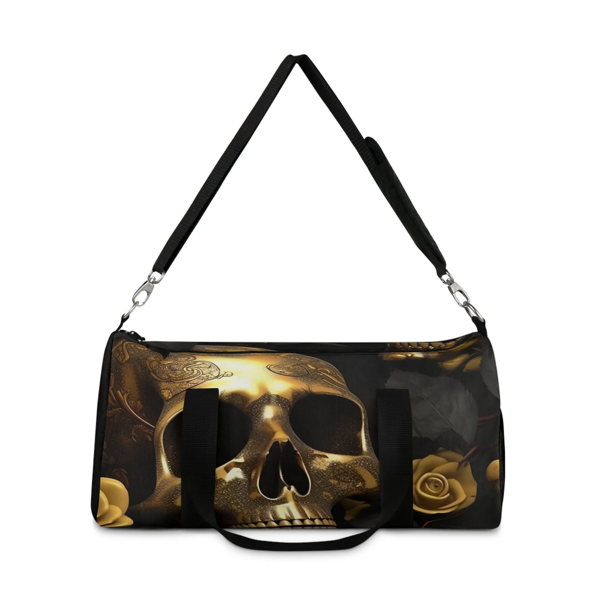 A1- Sparta Gothic Skulls & Roses Duffel Bag