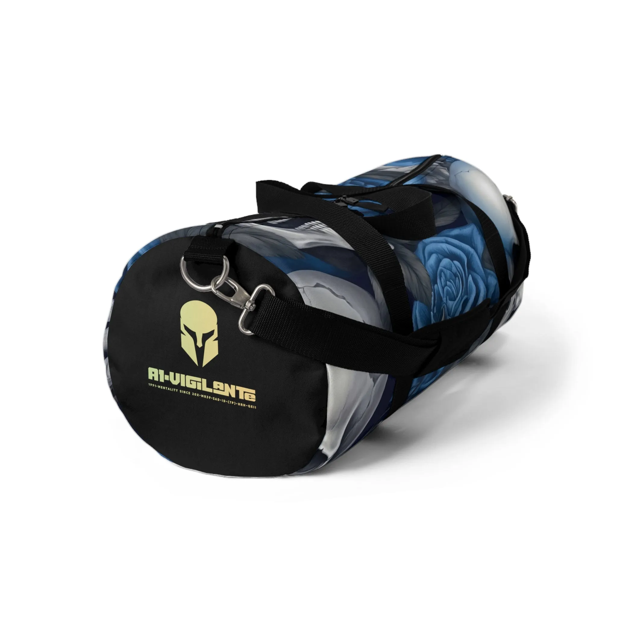 A1-Vigilante Sparta Gothic Skulls & Roses Duffel Bag