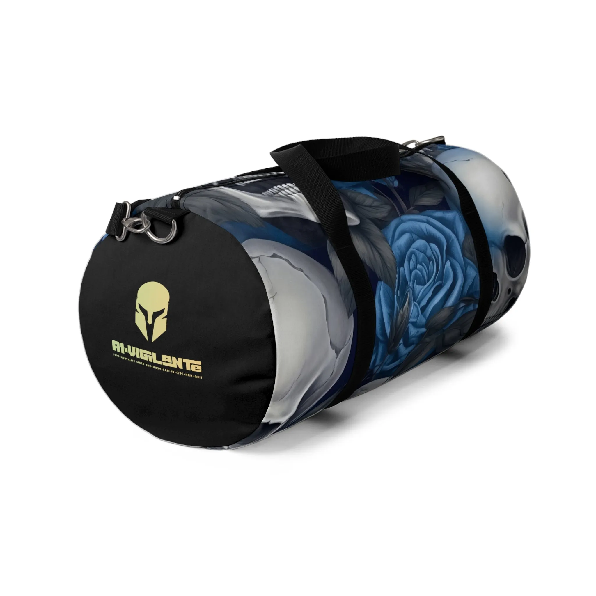 A1-Vigilante Sparta Gothic Skulls & Roses Duffel Bag