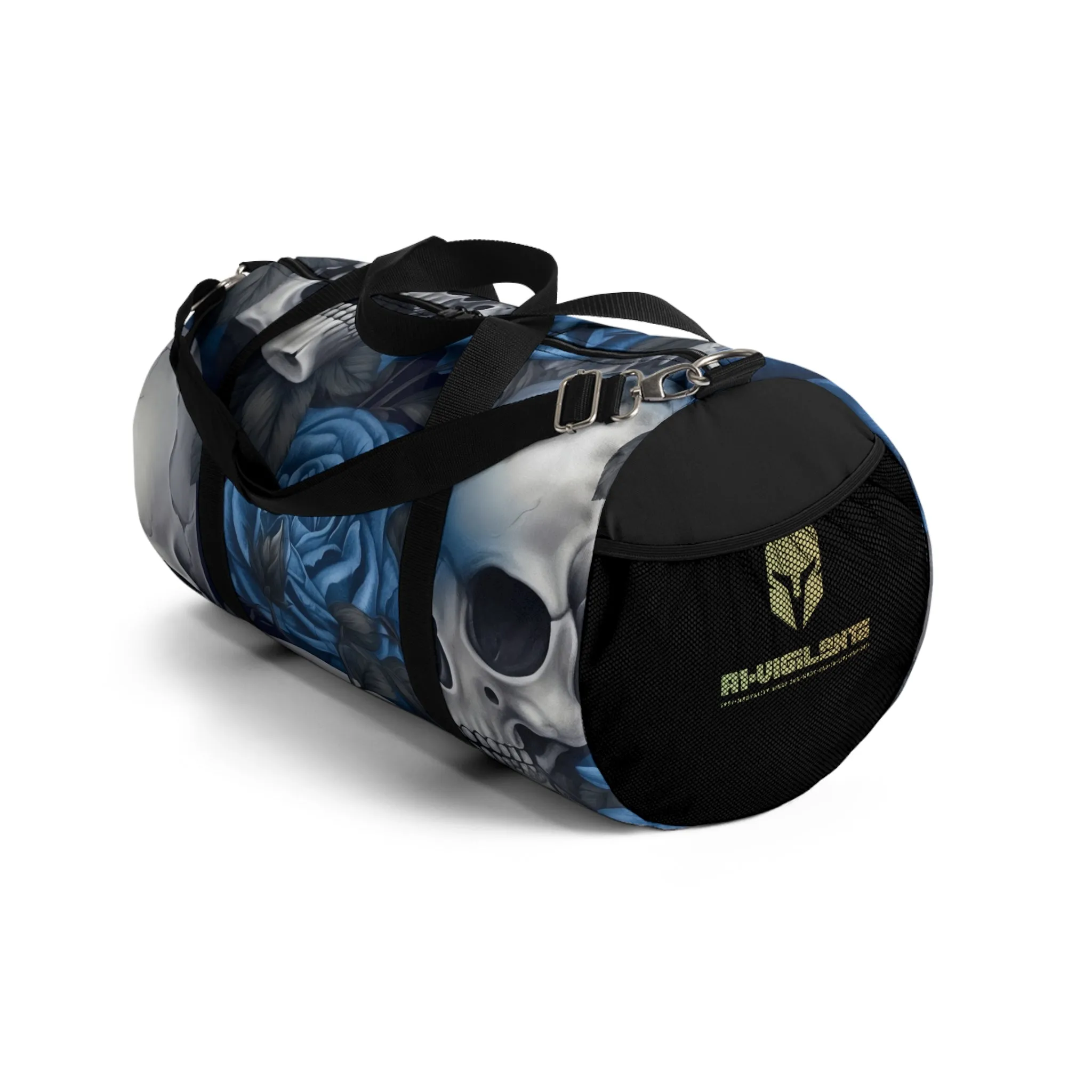 A1-Vigilante Sparta Gothic Skulls & Roses Duffel Bag