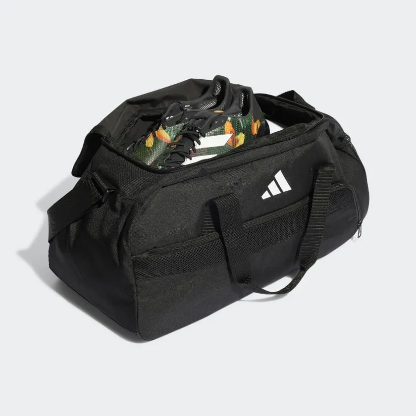 ADIDAS TIRO SMALL BLACK DUFFLE BAG
