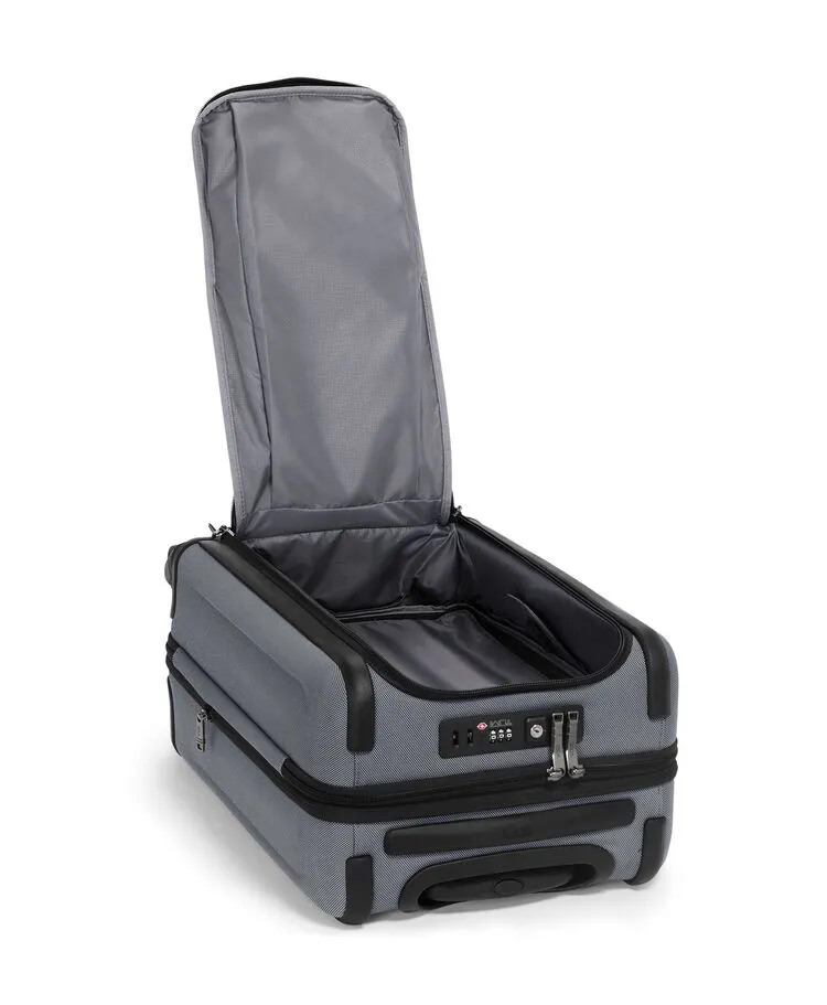 ALPHA X International Dual Access 4 Wheeled Expandable Carry-On 56cm  - Meteor Grey