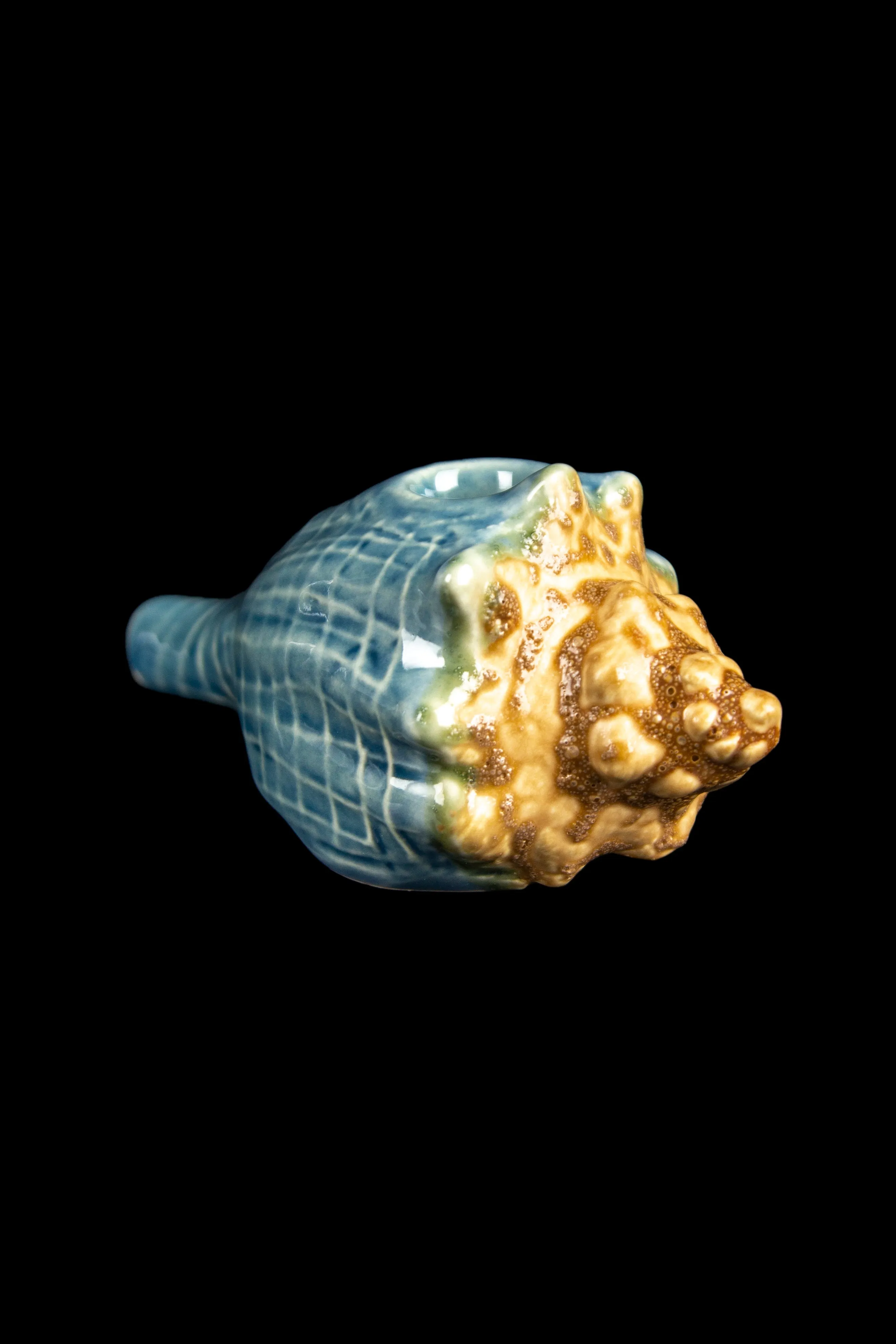 Art of Smoke Seashell Hand Pipe and Dish