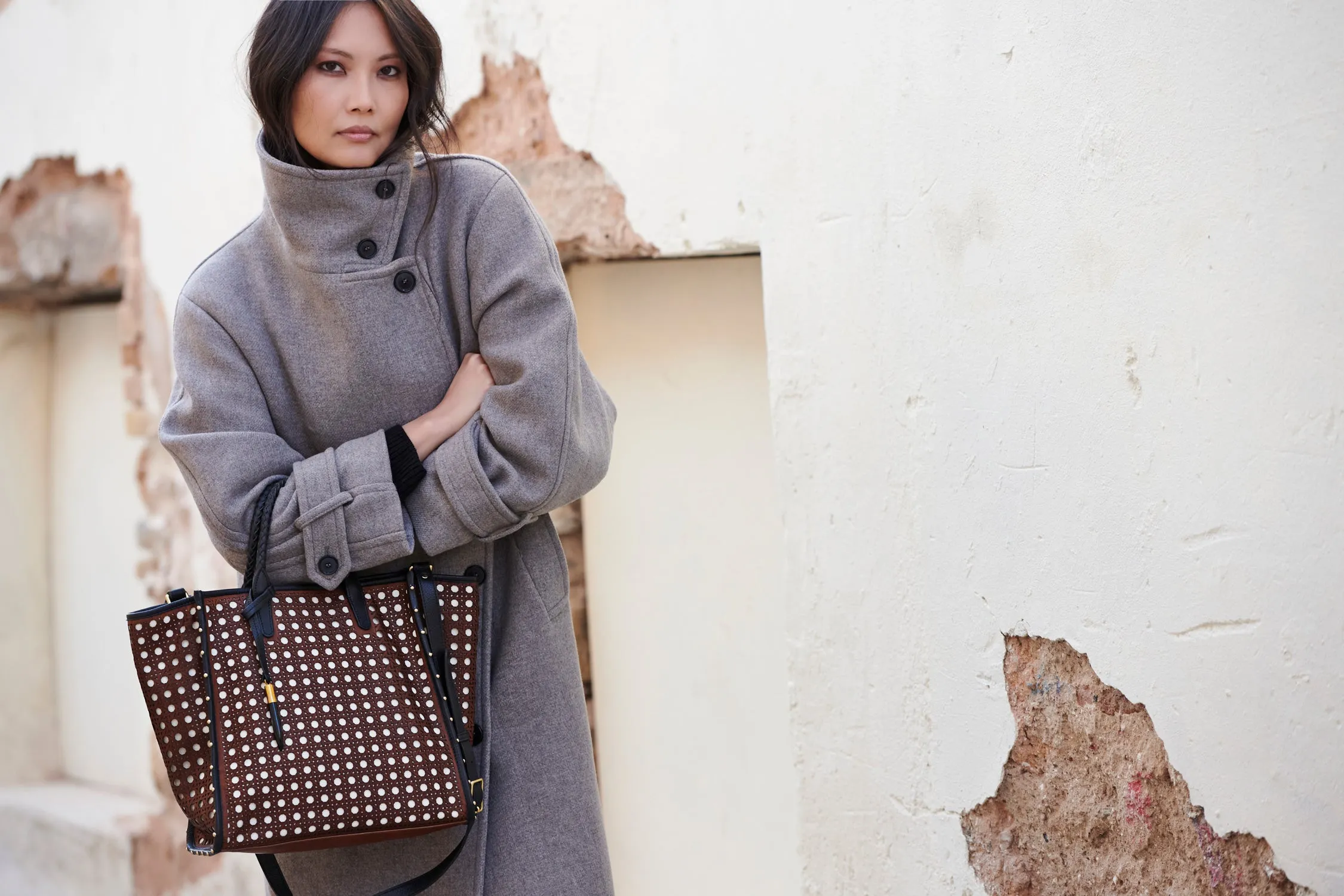Ballabriggs Tote - Leather Rattan