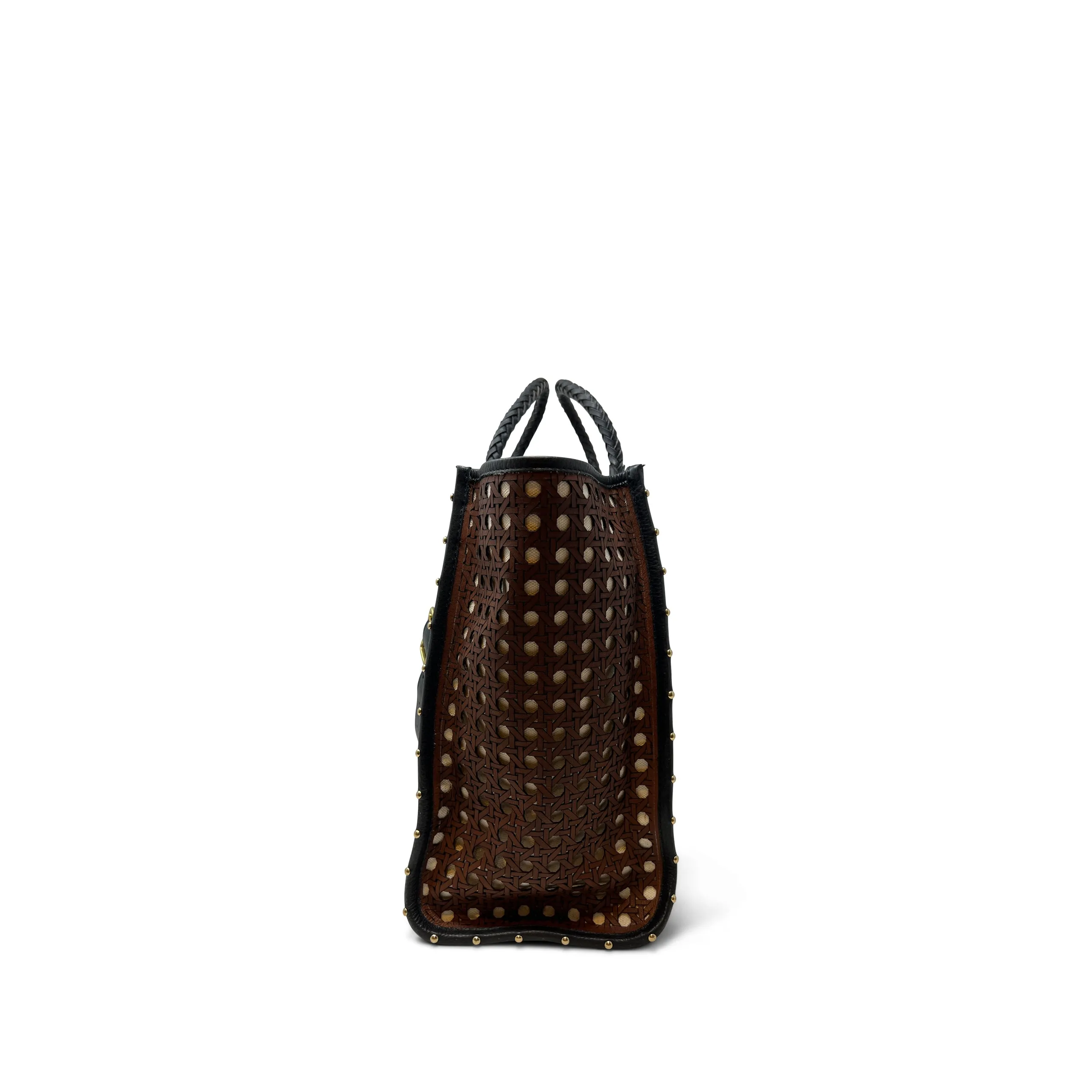 Ballabriggs Tote - Leather Rattan