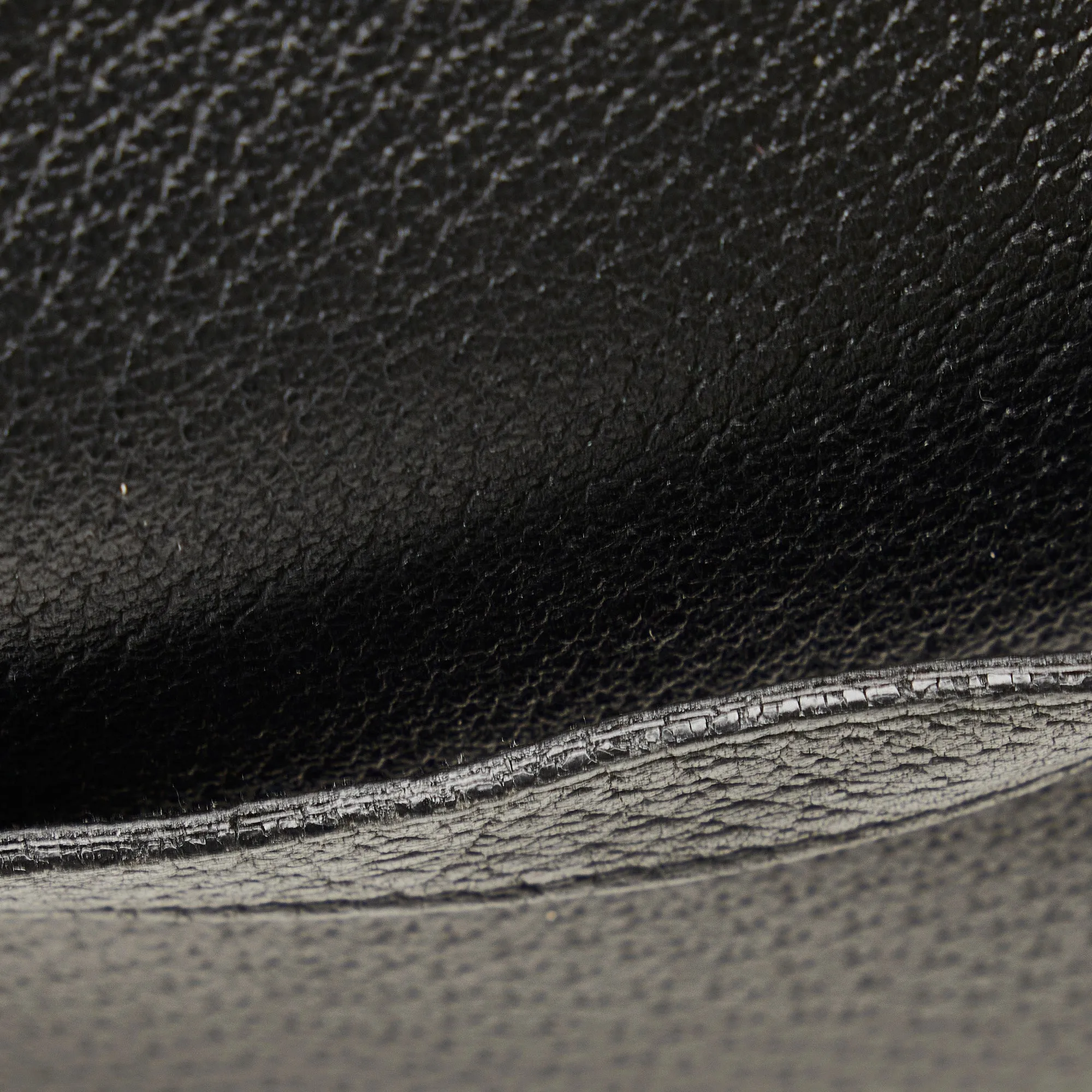 Black Gucci Abbey Leather Tote Bag