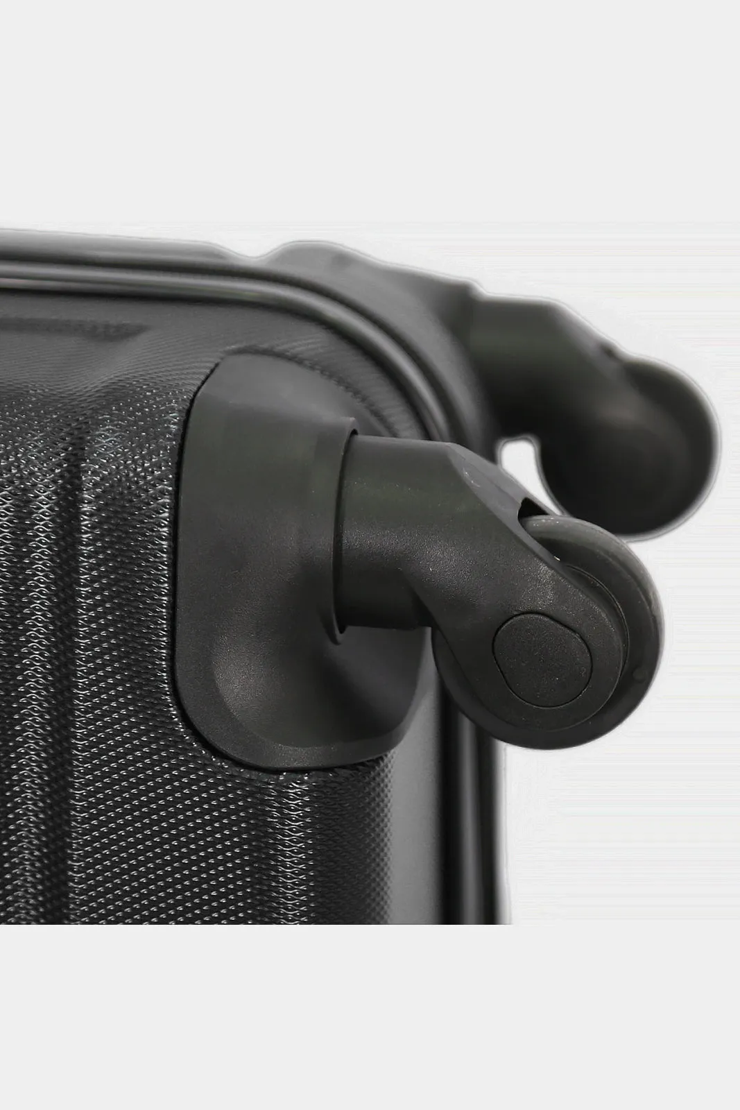 Black Textured Trolley Set (3 Piece)