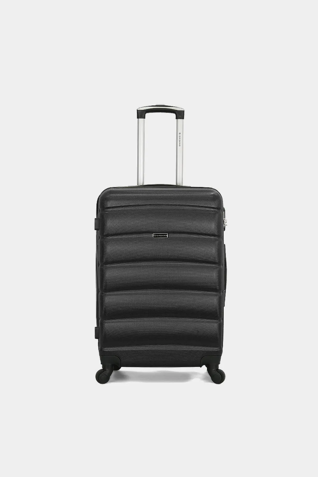 Black Textured Trolley Set (3 Piece)