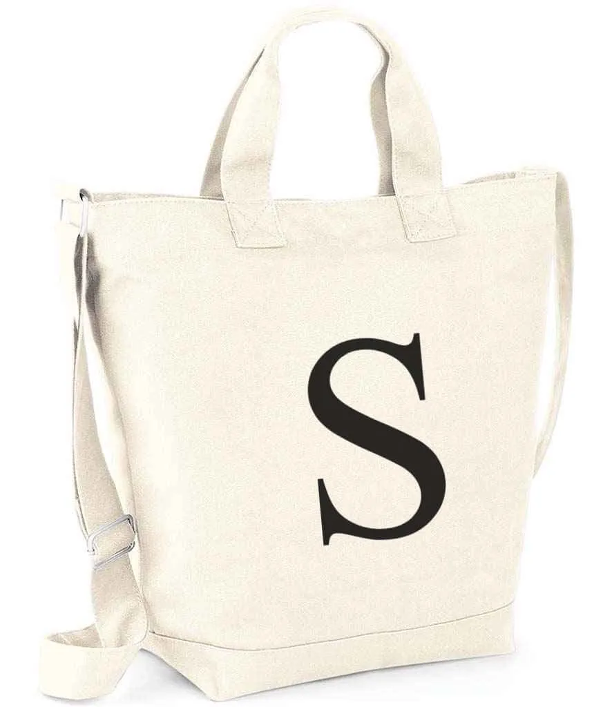 Book Bag with Shoulder Strap - Letter
