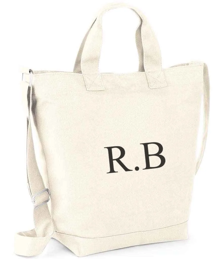 Book Bag with Shoulder Strap - Monogram