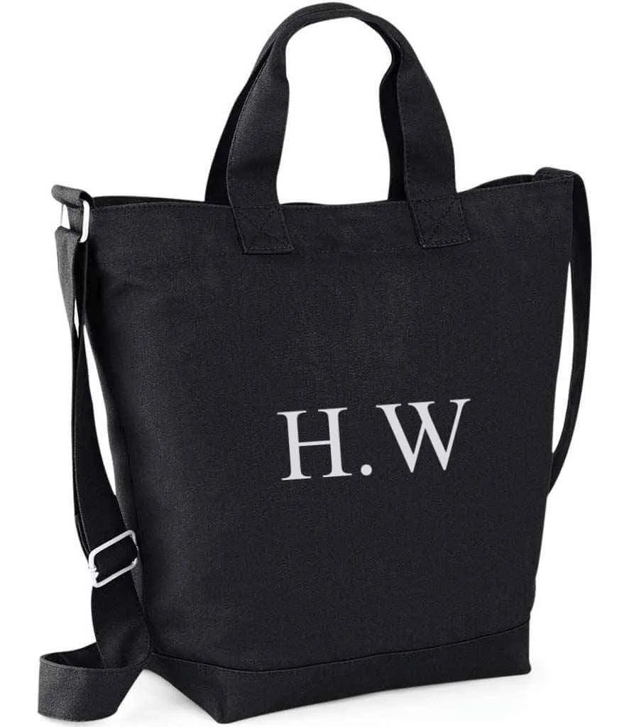 Book Bag with Shoulder Strap - Monogram