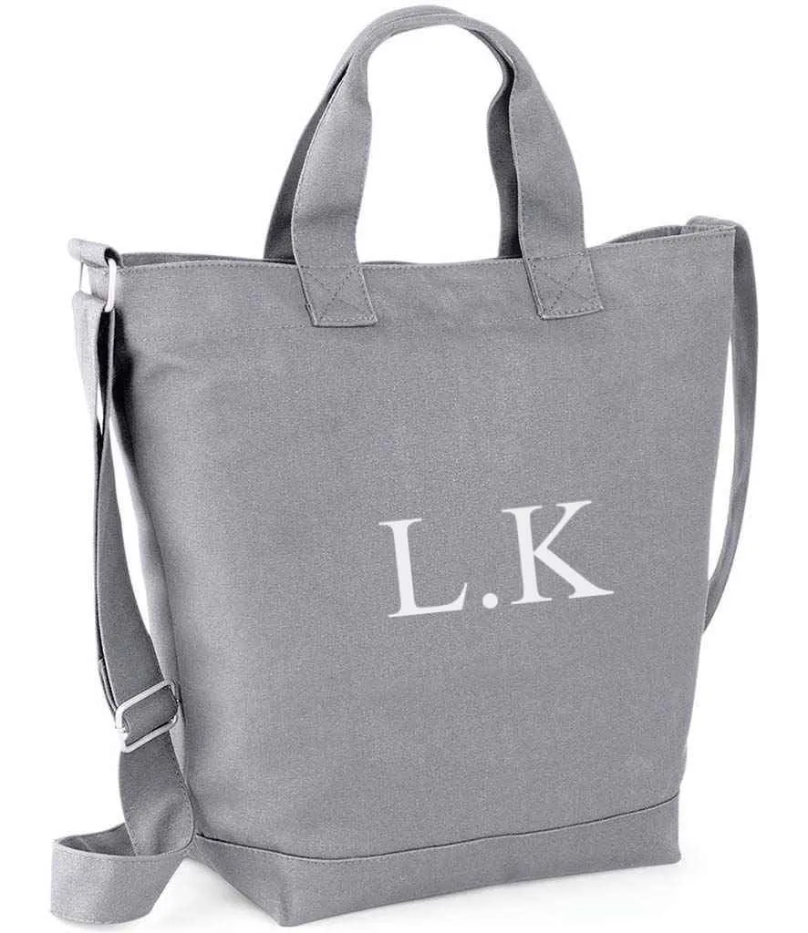 Book Bag with Shoulder Strap - Monogram