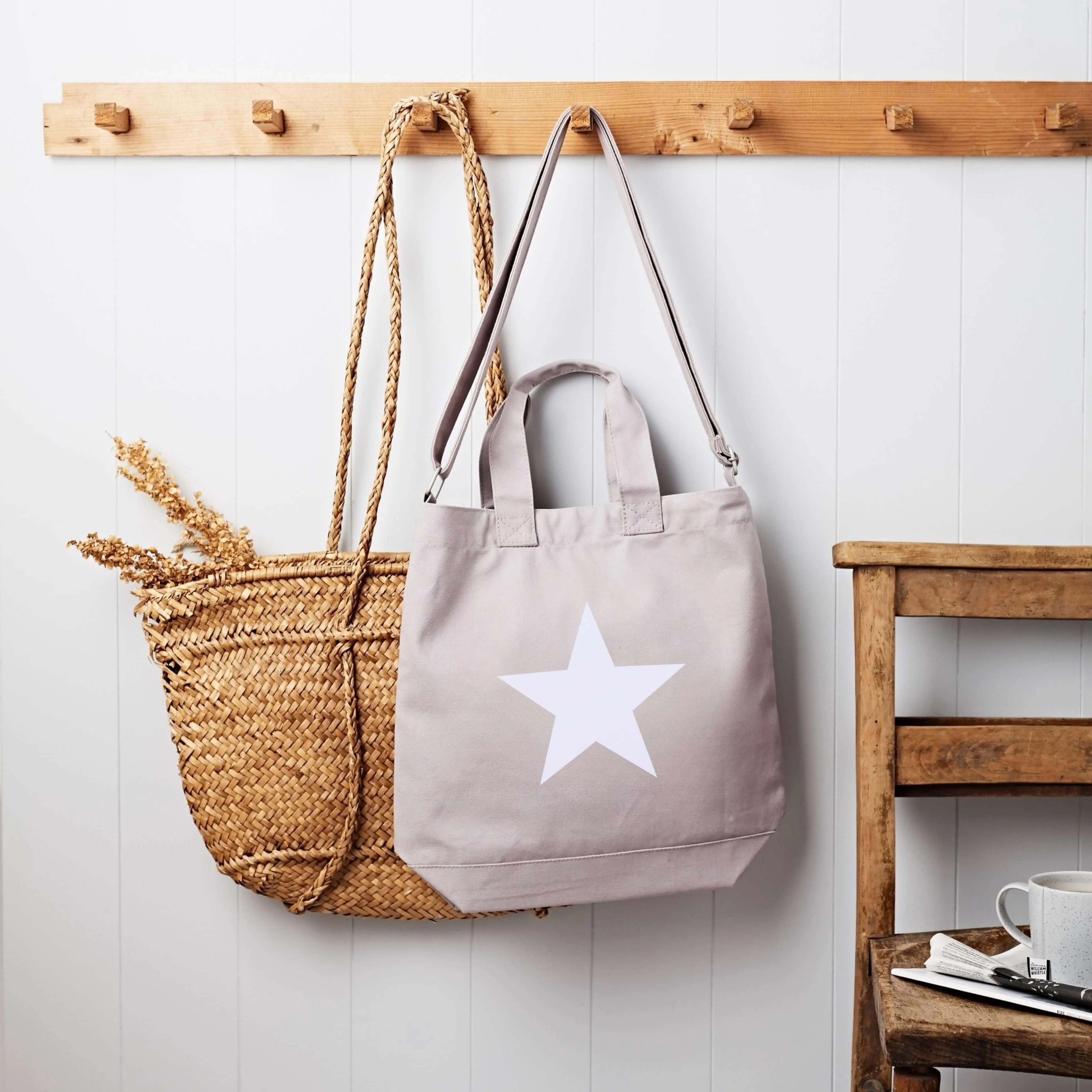 Book Bag with Shoulder Strap - Star