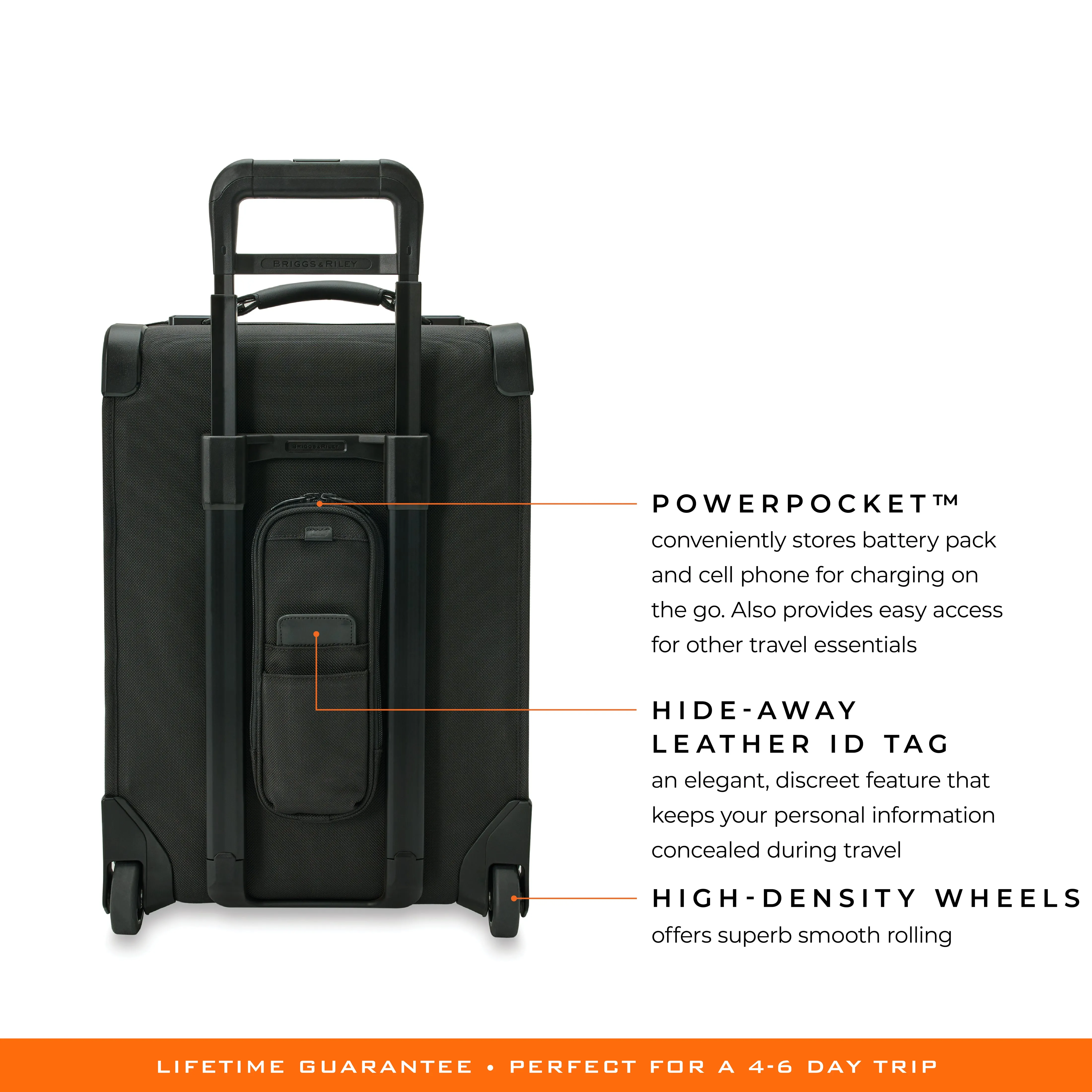 Briggs & Riley Baseline 21" Global 2-Wheel Carry-On Duffle - Black
