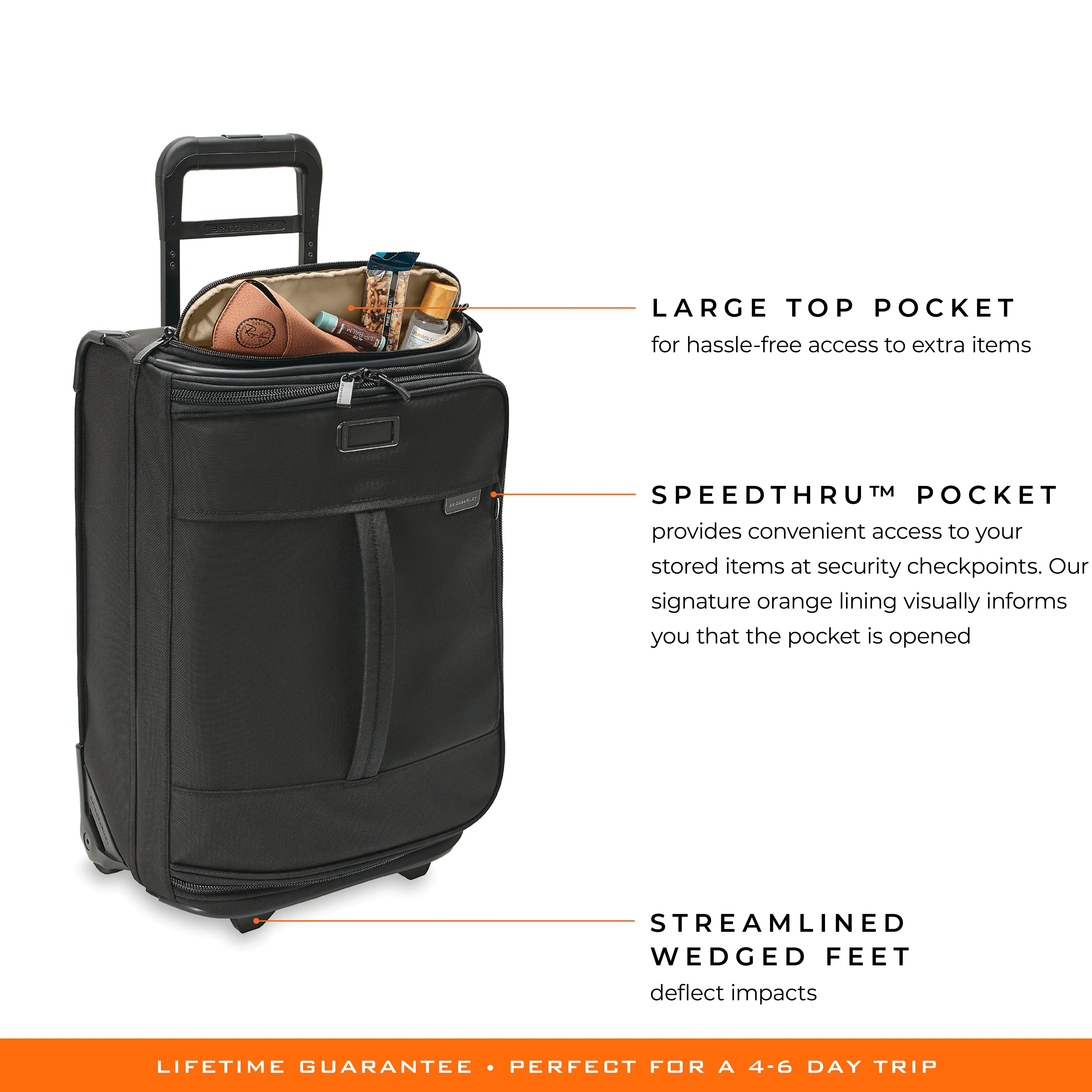 Briggs & Riley Baseline 21" Global 2-Wheel Carry-On Duffle - Black