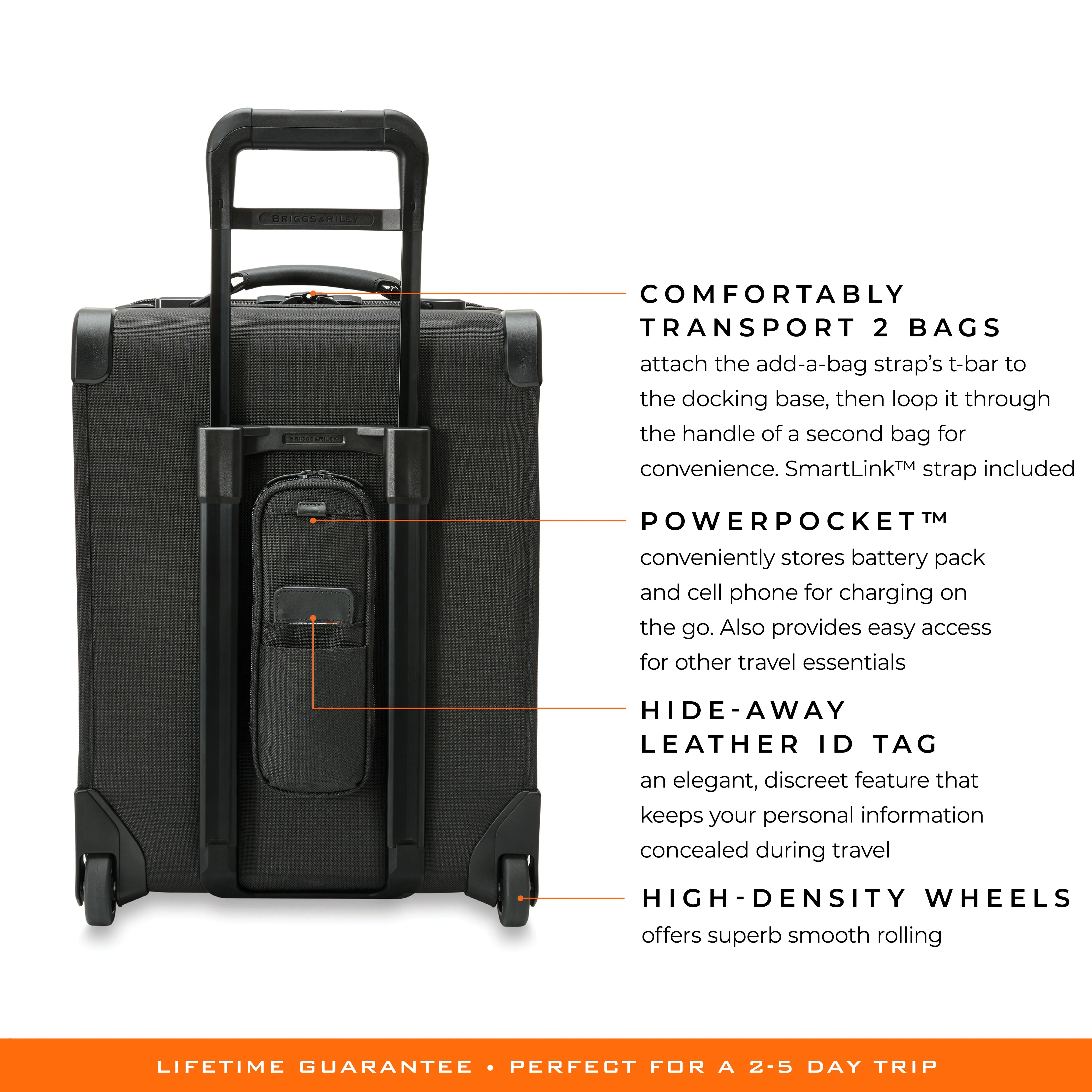 Briggs & Riley Baseline 21" Global 2-Wheel Expandable Carry-On - Black