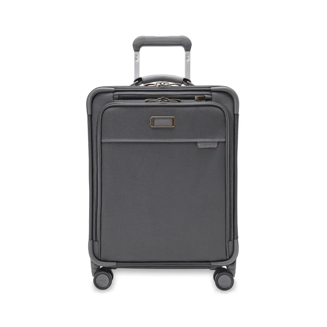 Briggs & Riley | Baseline Global Carry-On Spinner | Limited Edition Steel Gray