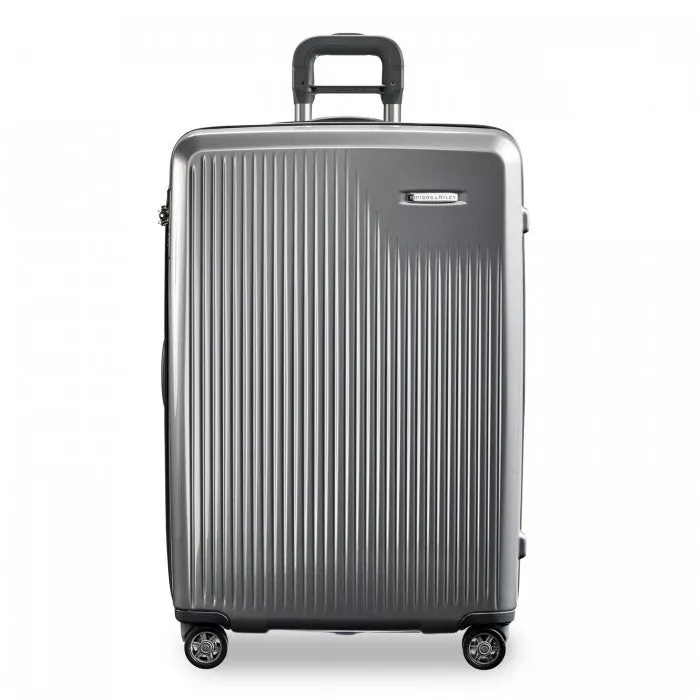 Briggs & Riley Sympatico Large Expandable Spinner - 25th Anniversary Limited Edition Silver