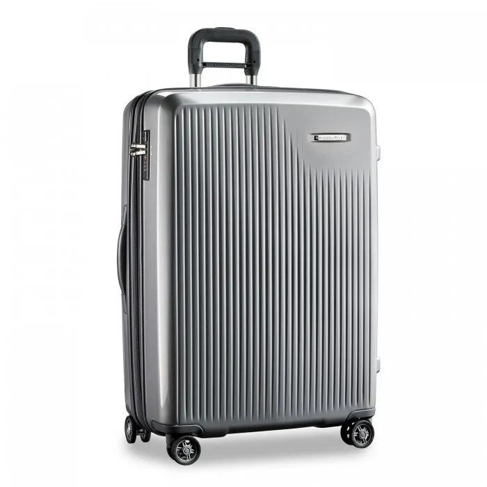 Briggs & Riley Sympatico Large Expandable Spinner - 25th Anniversary Limited Edition Silver