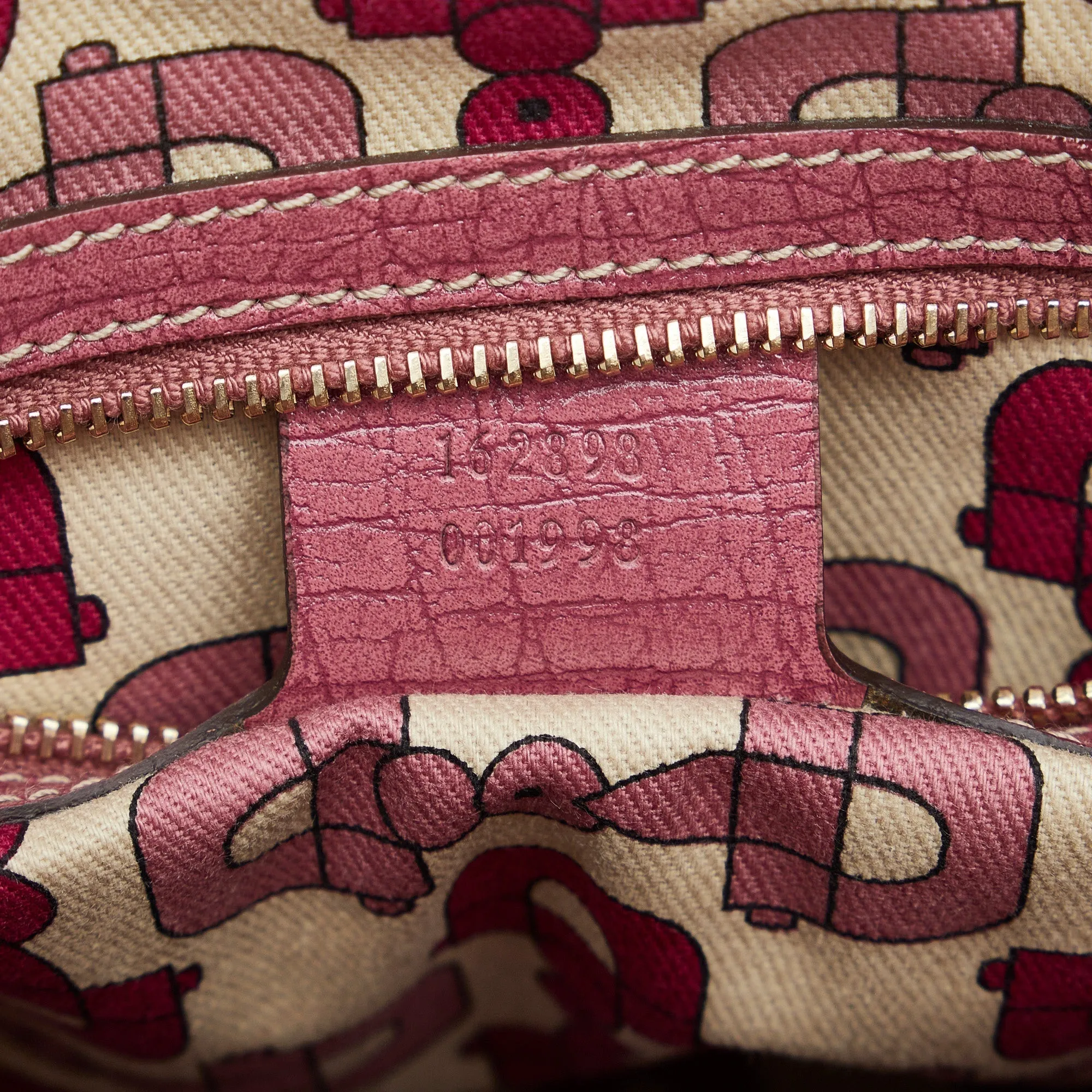 Brown Gucci GG Canvas Jolicoeur Tote Bag