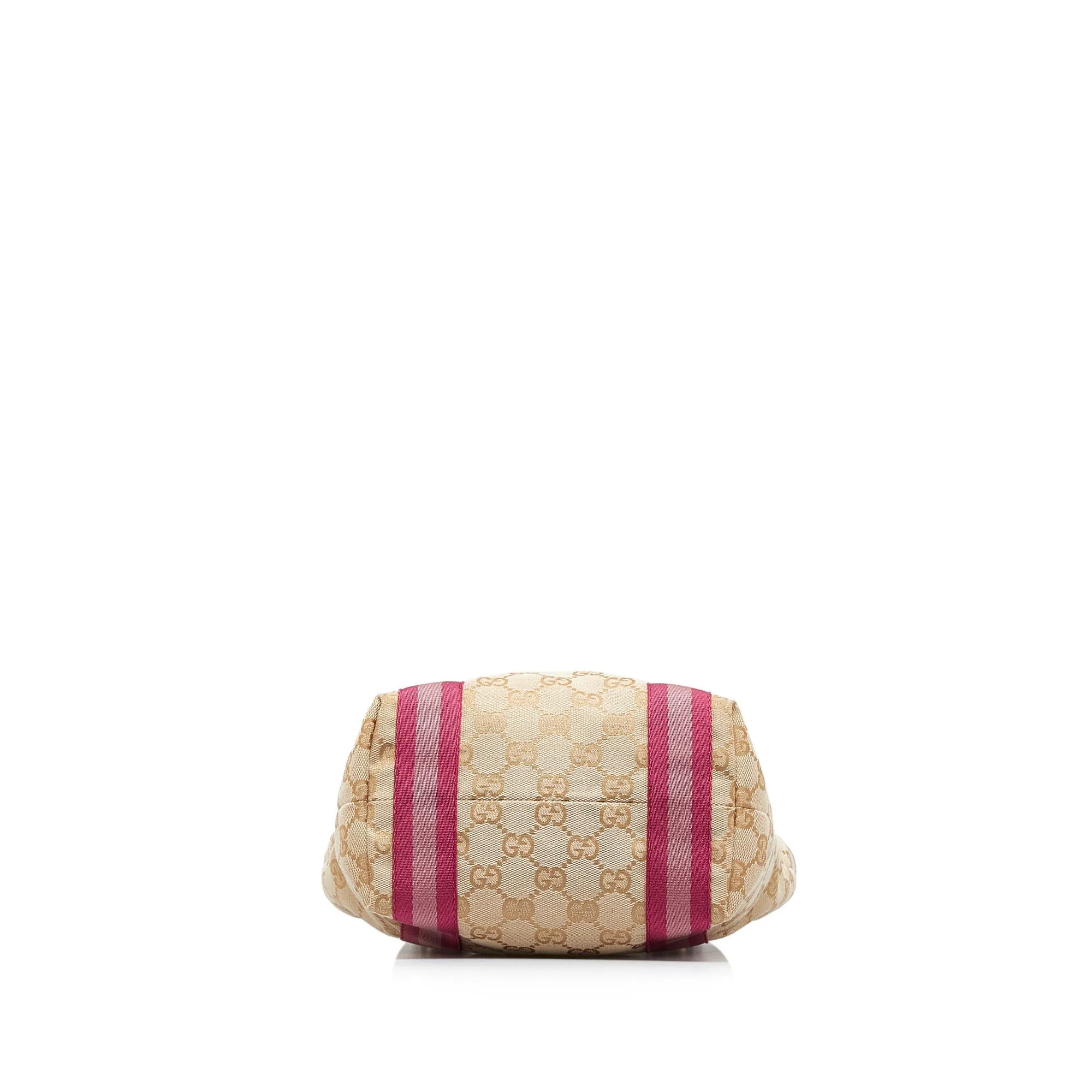 Brown Gucci GG Canvas Jolicoeur Tote Bag
