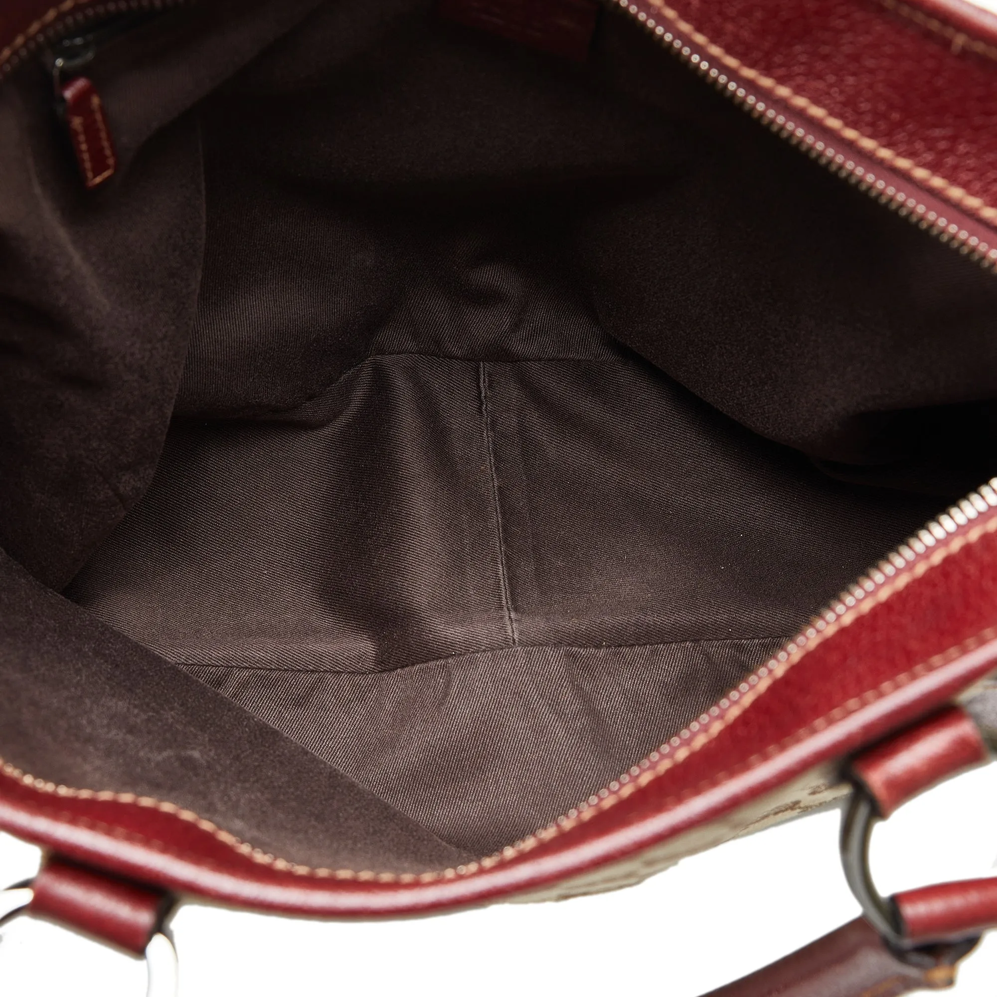 Brown Gucci GG Canvas Tote Bag
