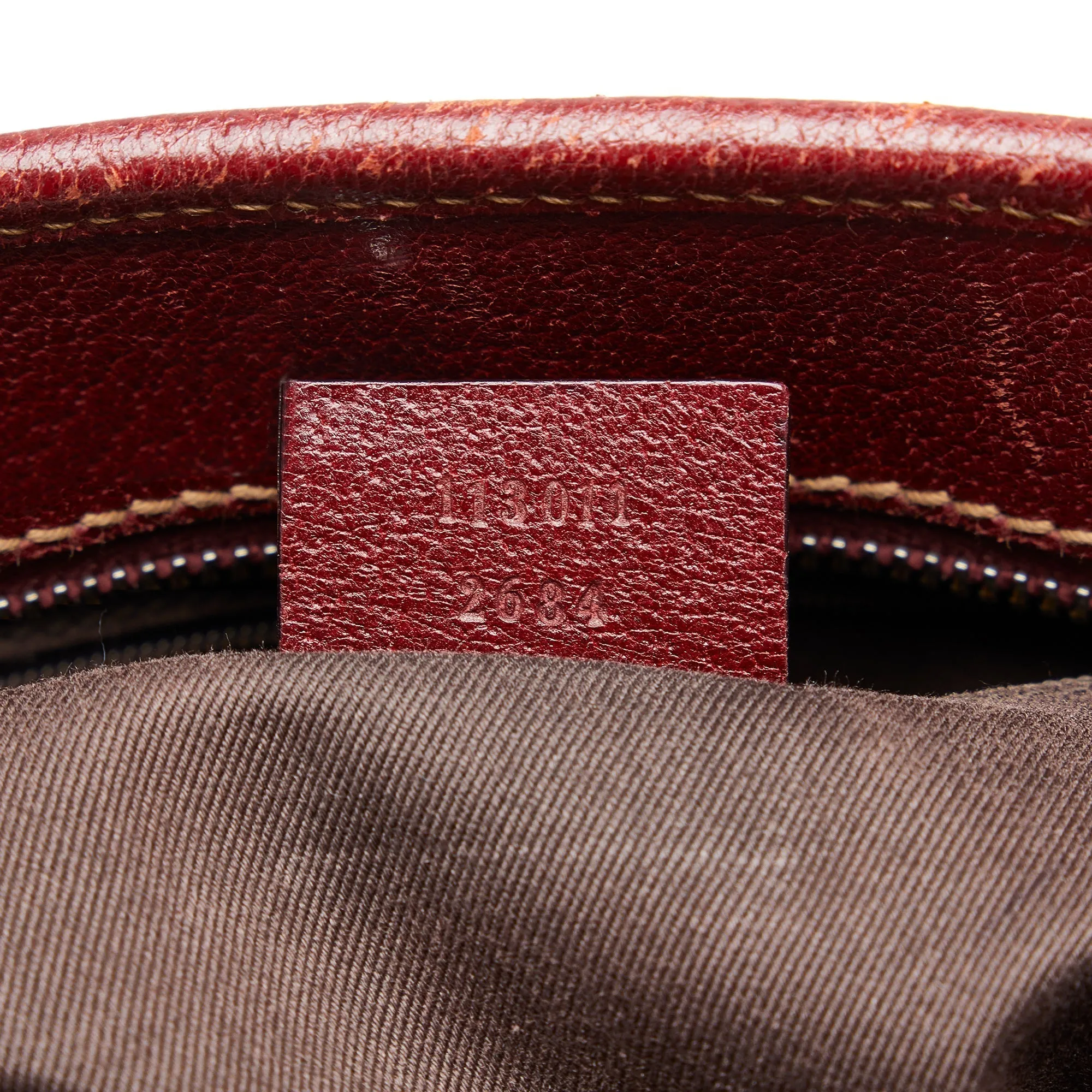 Brown Gucci GG Canvas Tote Bag