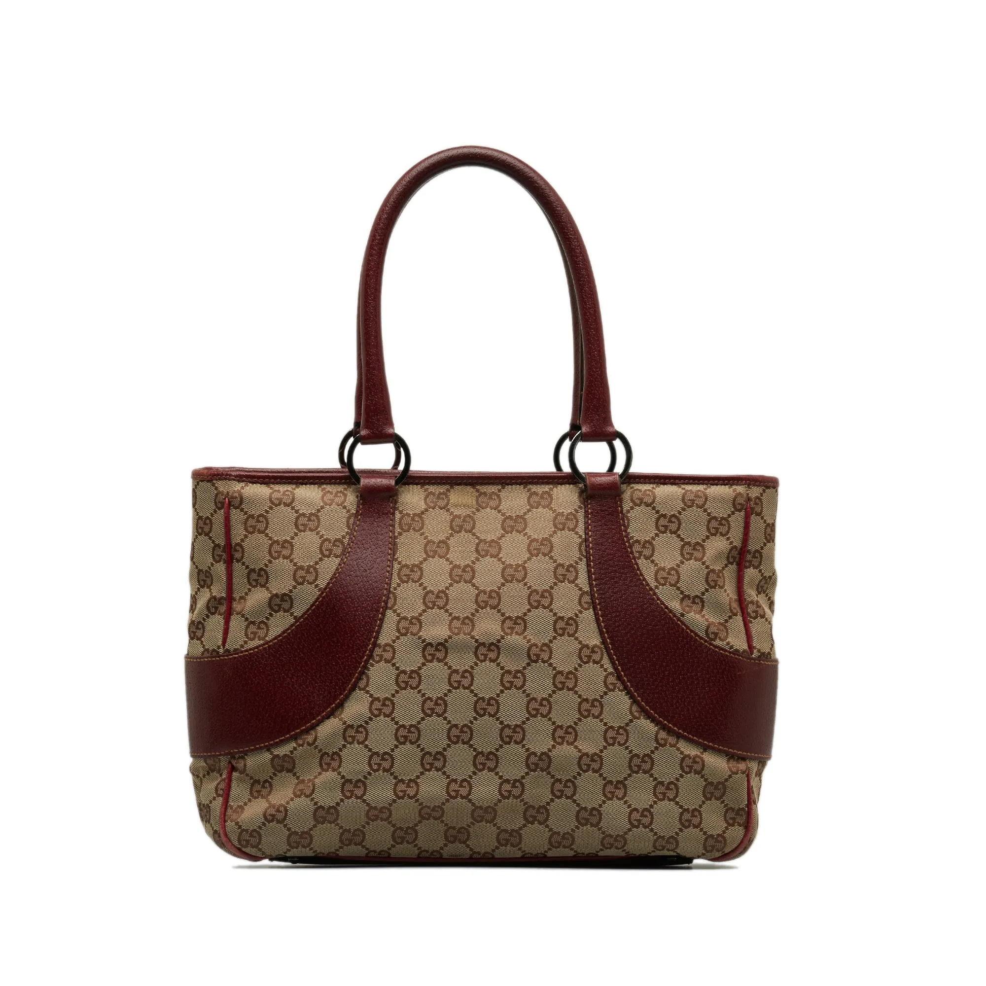 Brown Gucci GG Canvas Tote Bag