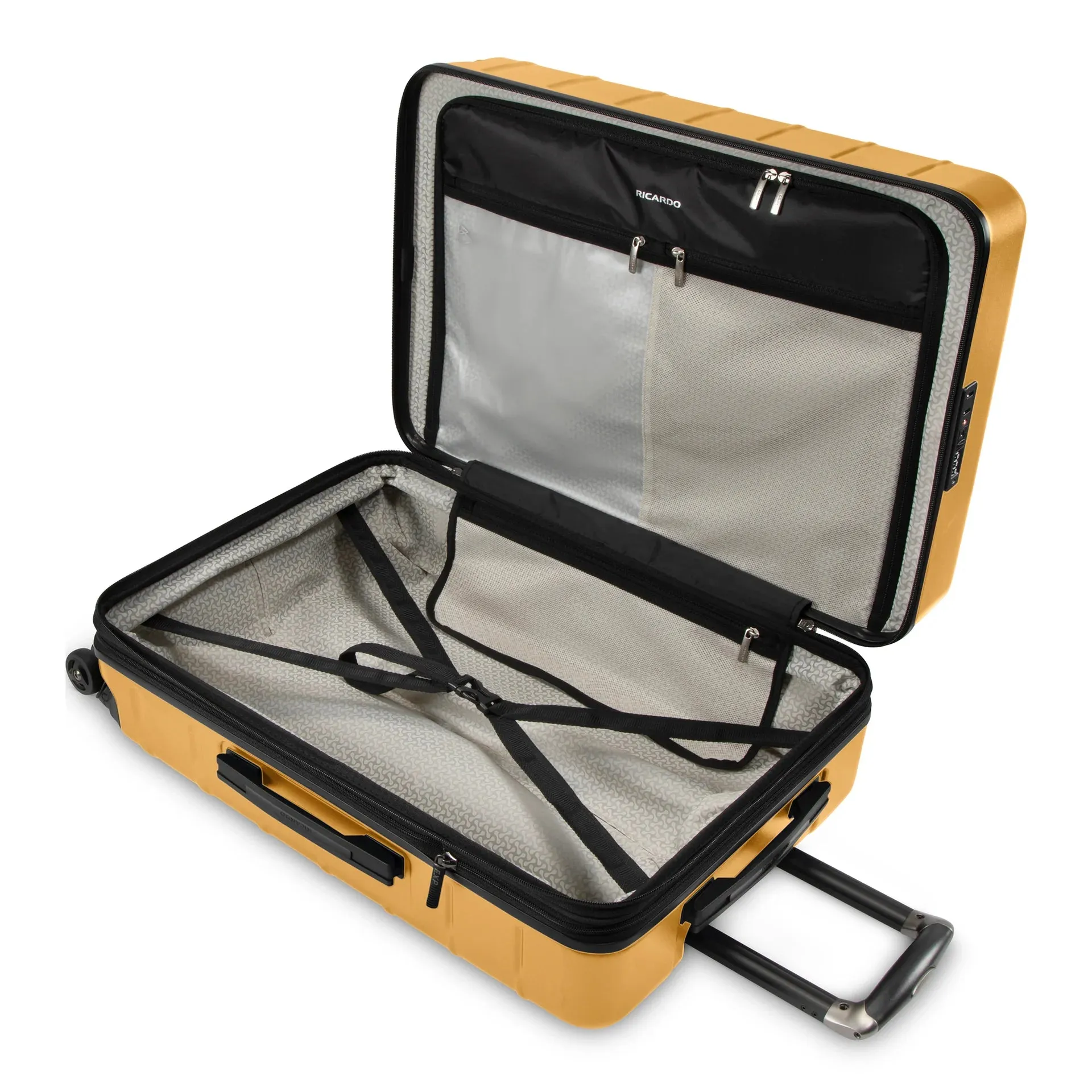 Cambria Medium Check-In Expandable Spinner - Mango