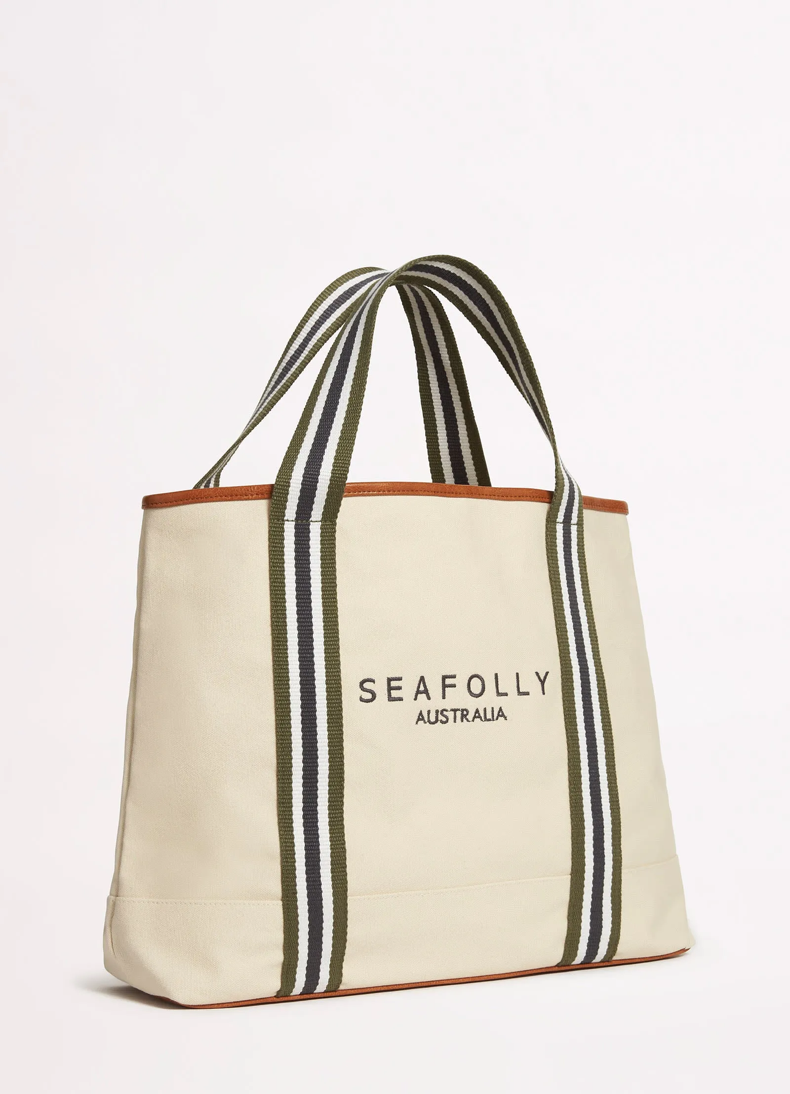 Canvas Travel Tote - Sand