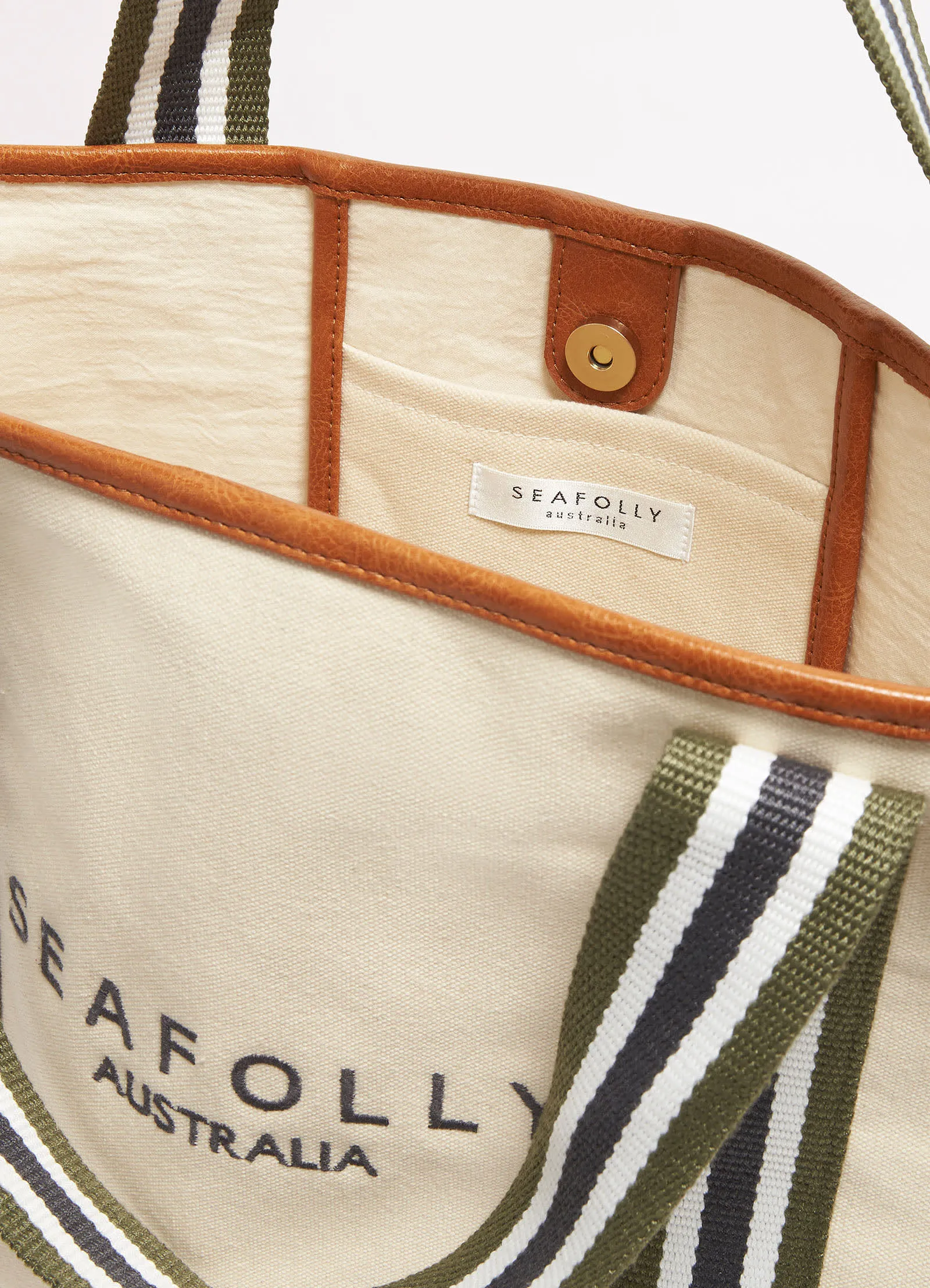 Canvas Travel Tote - Sand